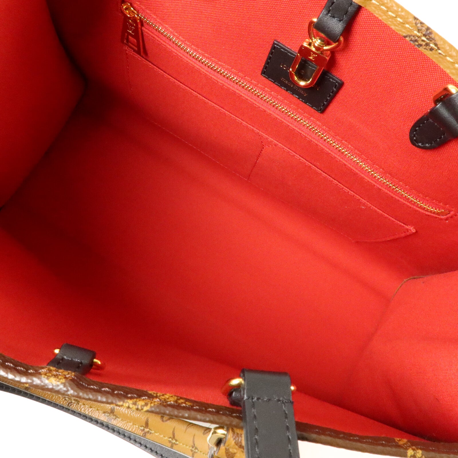 LOUIS VUITTON Monogram Giant On The Go MM手挽肩背兩用袋