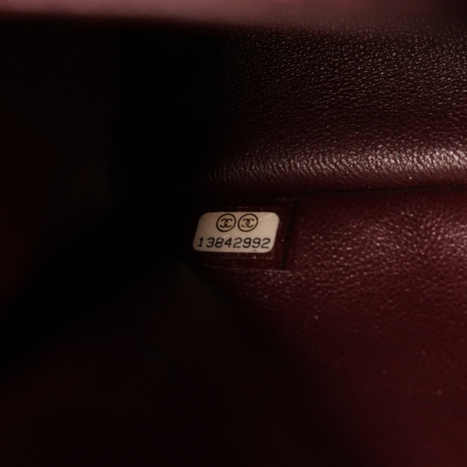 CHANEL 菱格羊皮皮革Chain Shoulder Bag銀扣肩背袋黑色