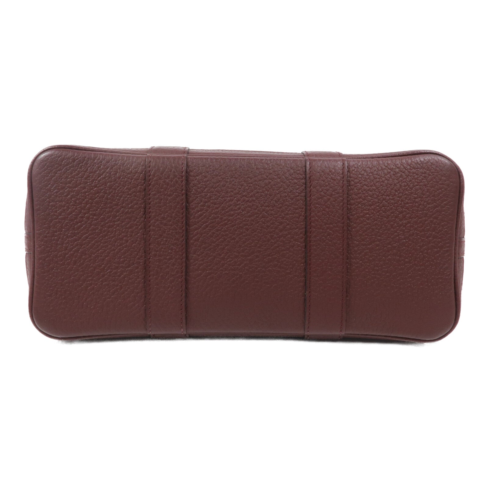 HERMES Negonda皮革Garden Party TPM手挽袋Rouge H