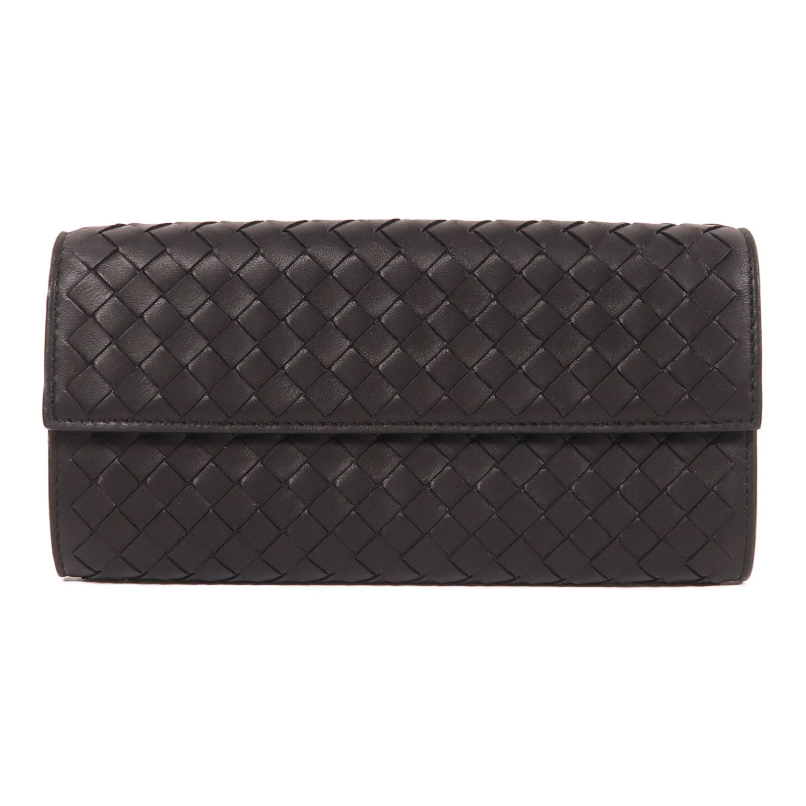 BOTTEGA VENETA 織紋皮革Long Wallet長錢包