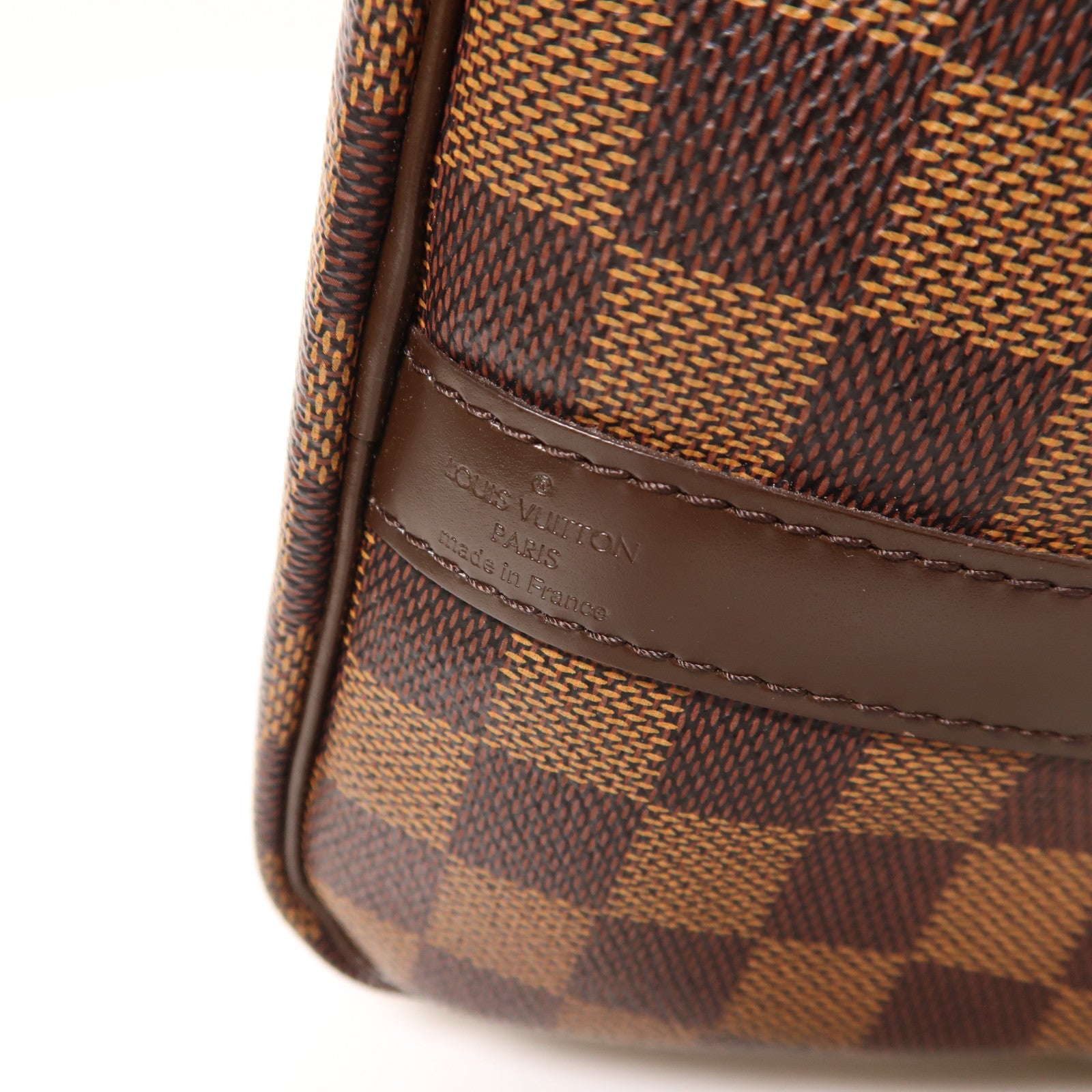 LOUIS VUITTON Damier Ebene Speedy Bandouliere 25手挽肩背兩用袋