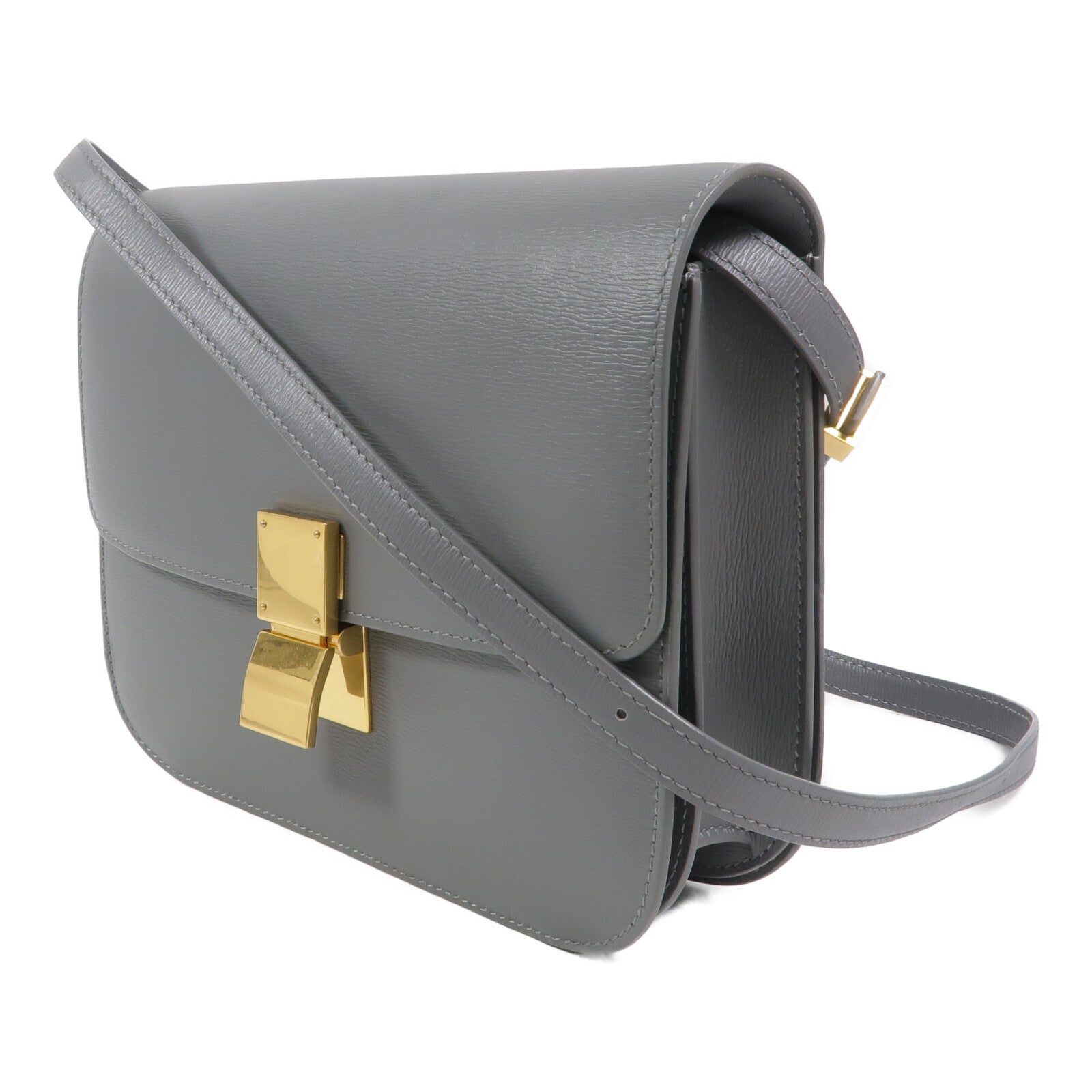 CELINE 牛皮皮革Classic Box Medium肩背袋
