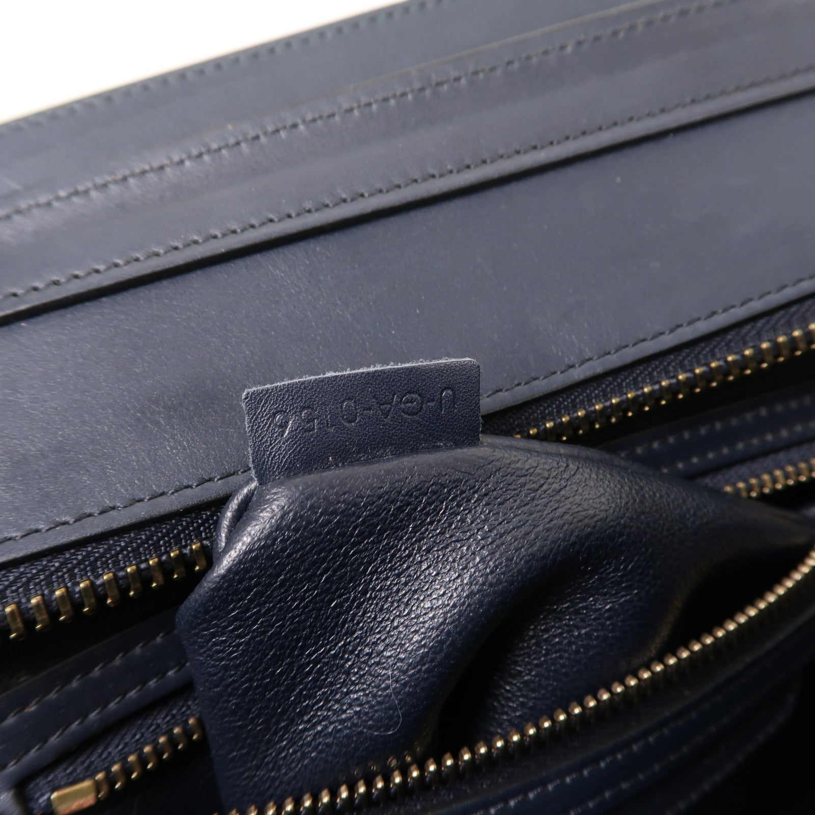 CELINE 牛皮皮革Micro Luggage Handbag金扣手挽袋綠色/藍色/白色