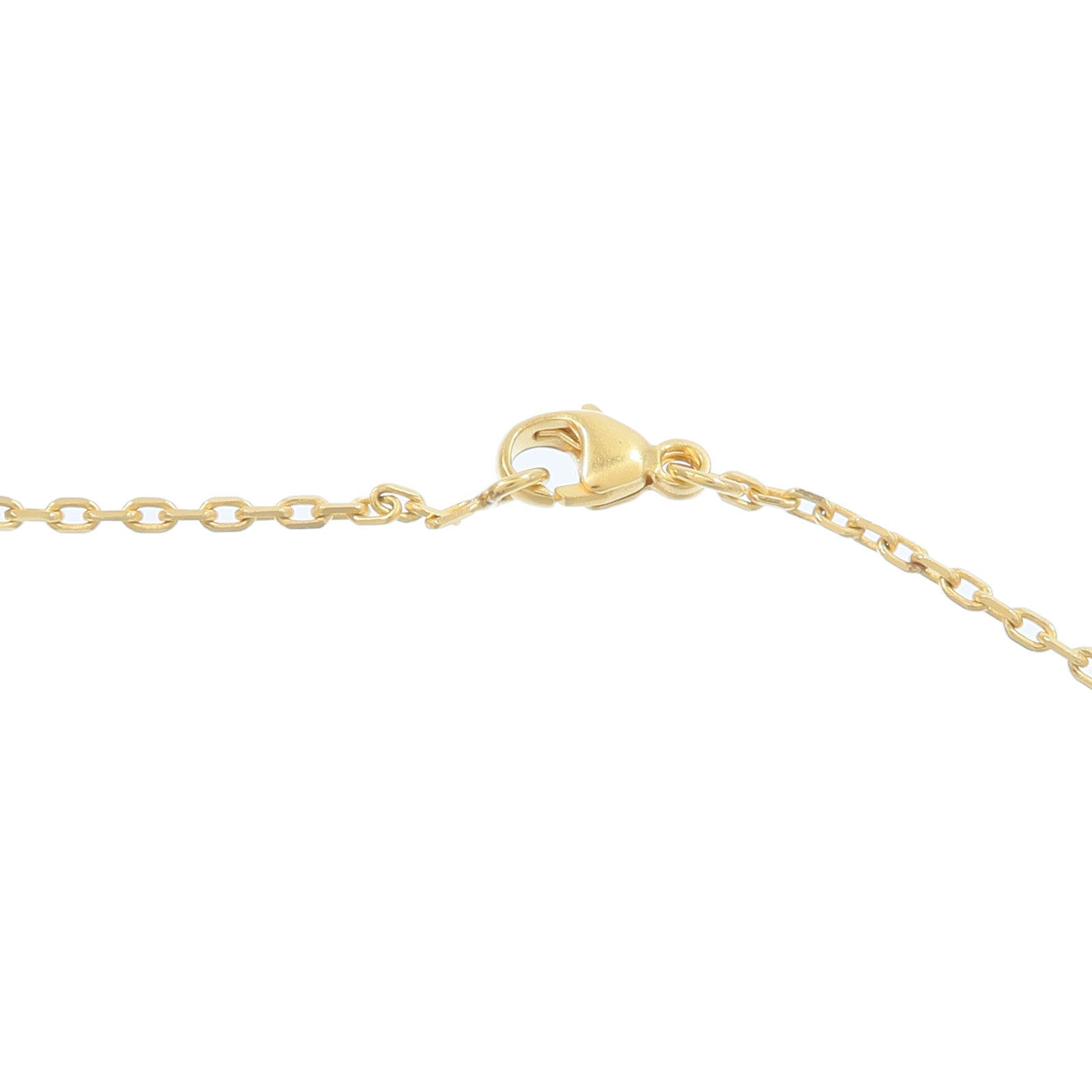 HERMES 金屬/Swift皮革O'Kelly Necklace項鍊Noir
