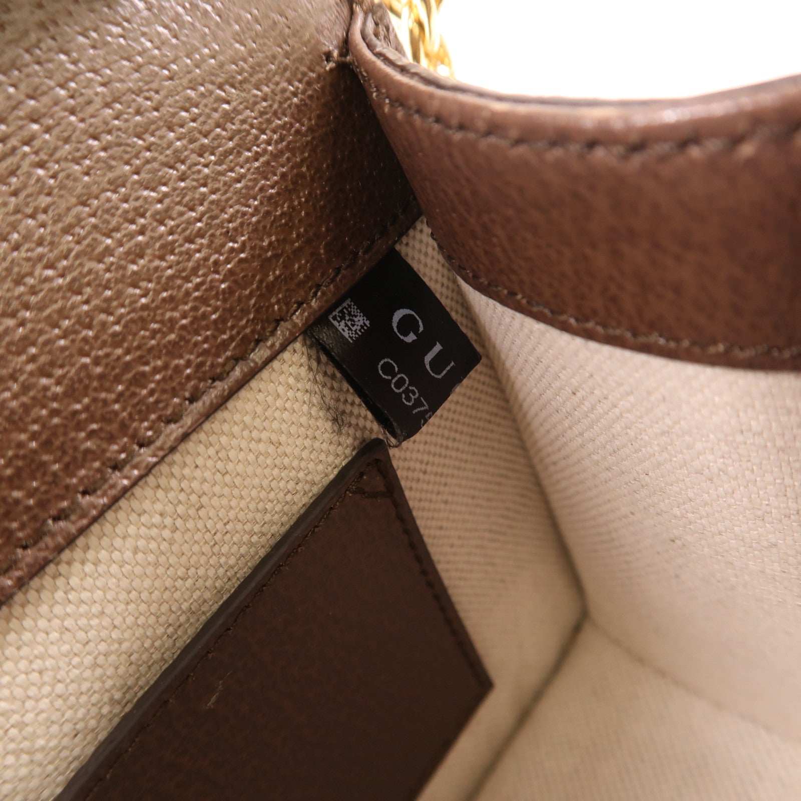 GUCCI 塗層帆布Ophidia GG Mini金扣手挽肩背兩用袋