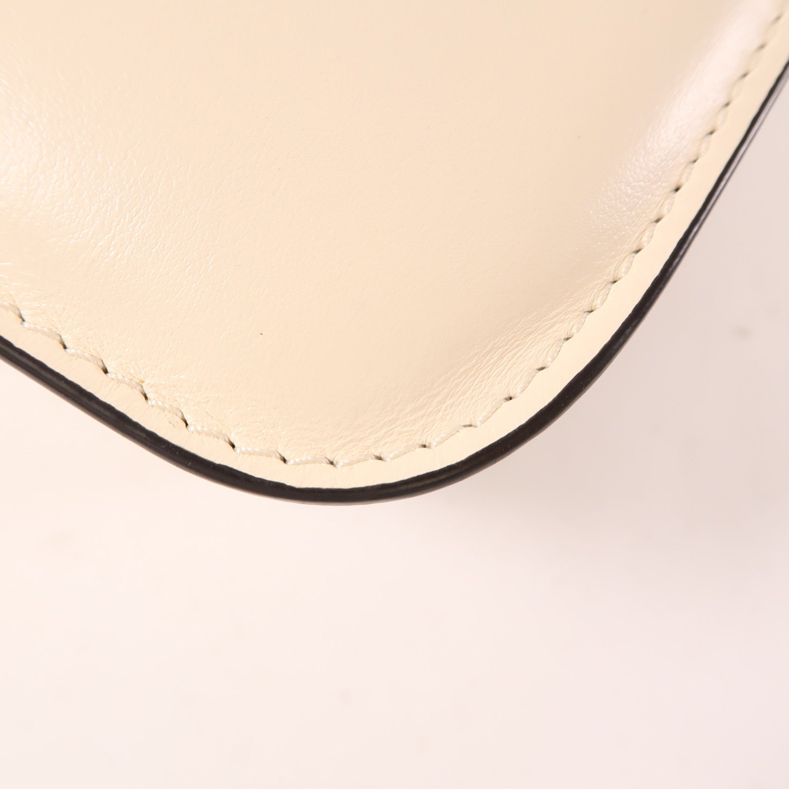 LOUIS VUITTON 牛皮皮革金扣Bolsa LV Pont 9肩背袋米色