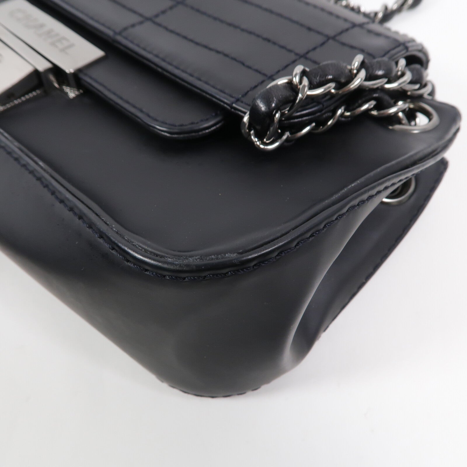 CHANEL 牛皮皮革Shoulder Bag鏈帶肩背袋