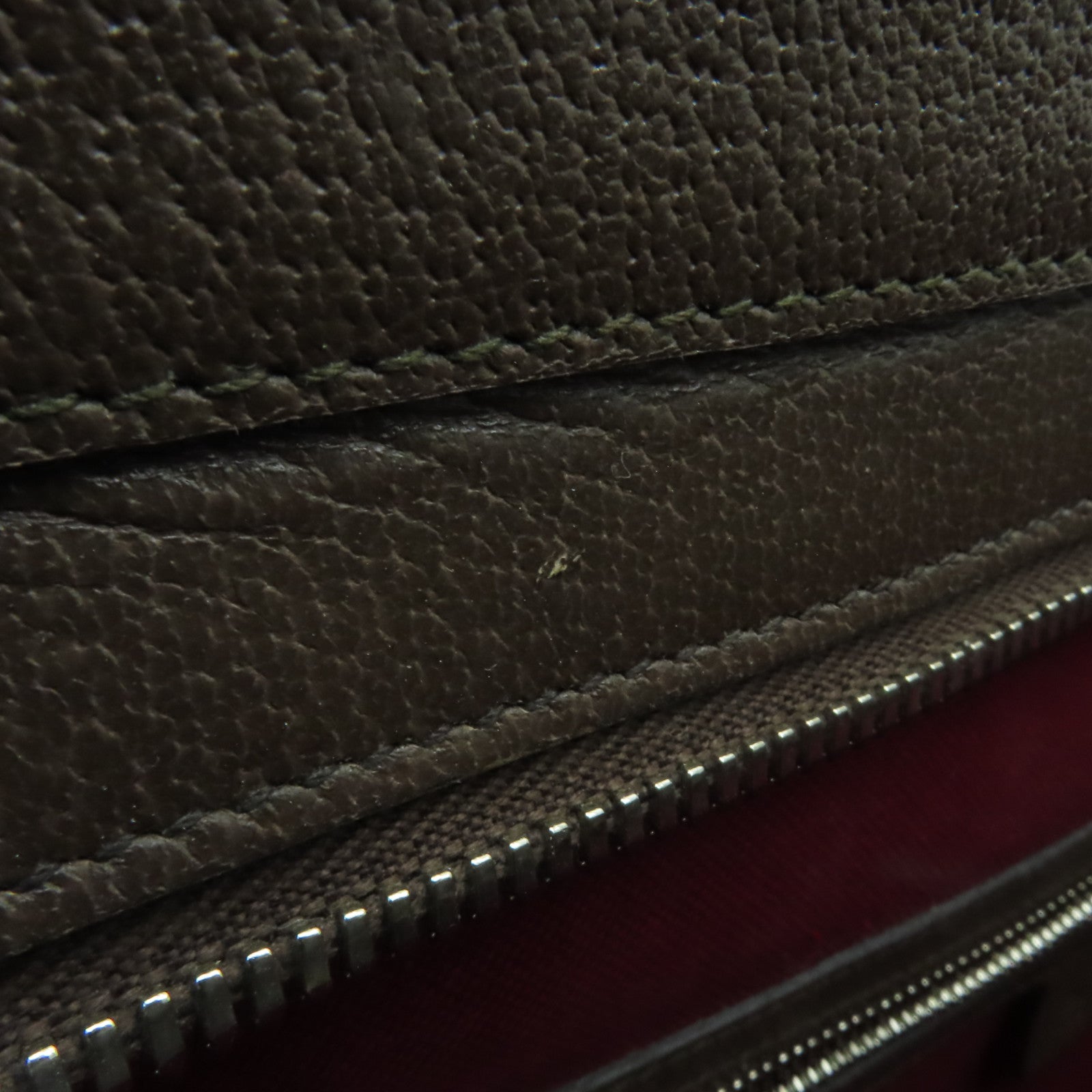 GUCCI 【激減優惠】塗層帆布Tote Bag銀扣手挽袋啡色