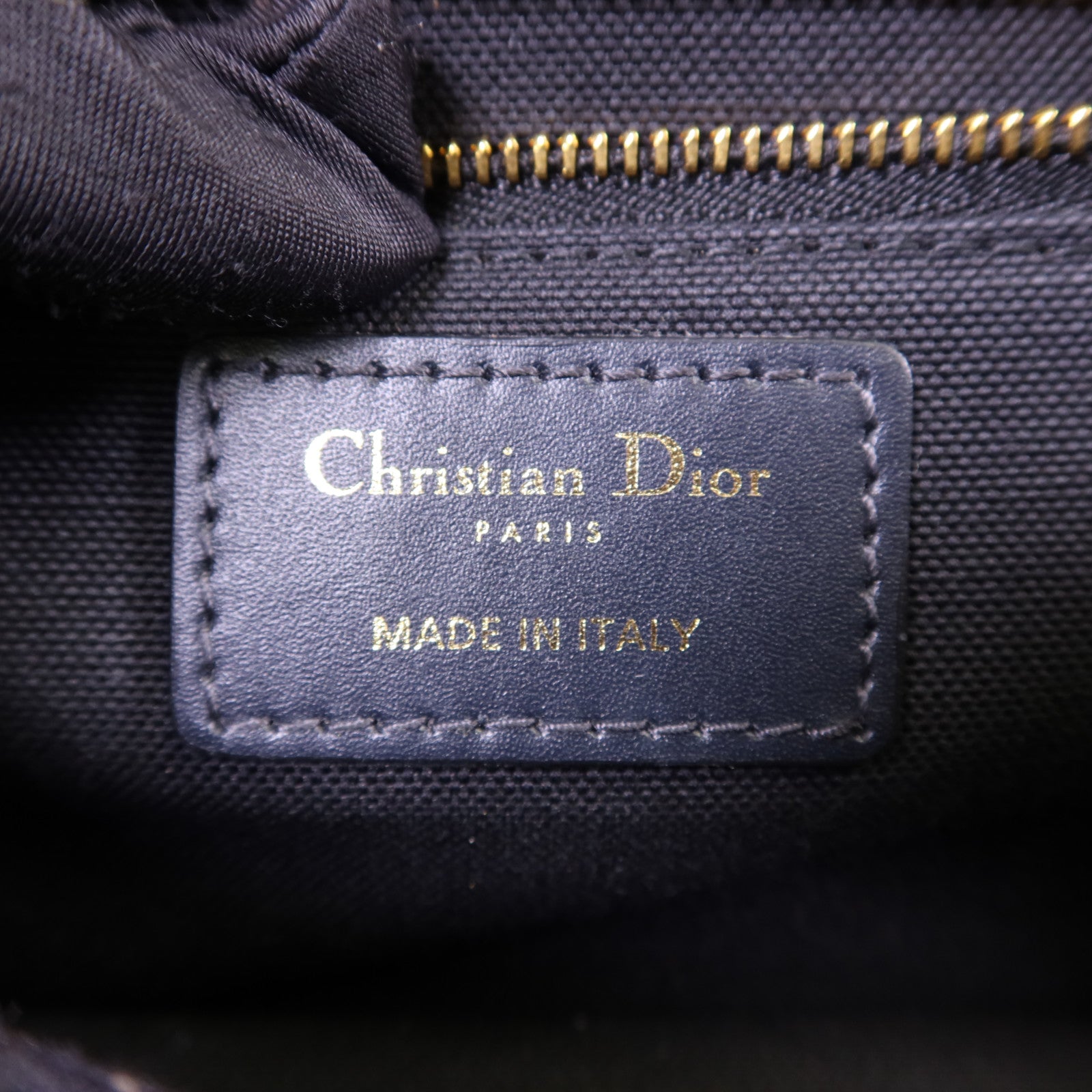 Dior 帆布30 Montaigne Chain Bag金扣鏈帶肩背袋