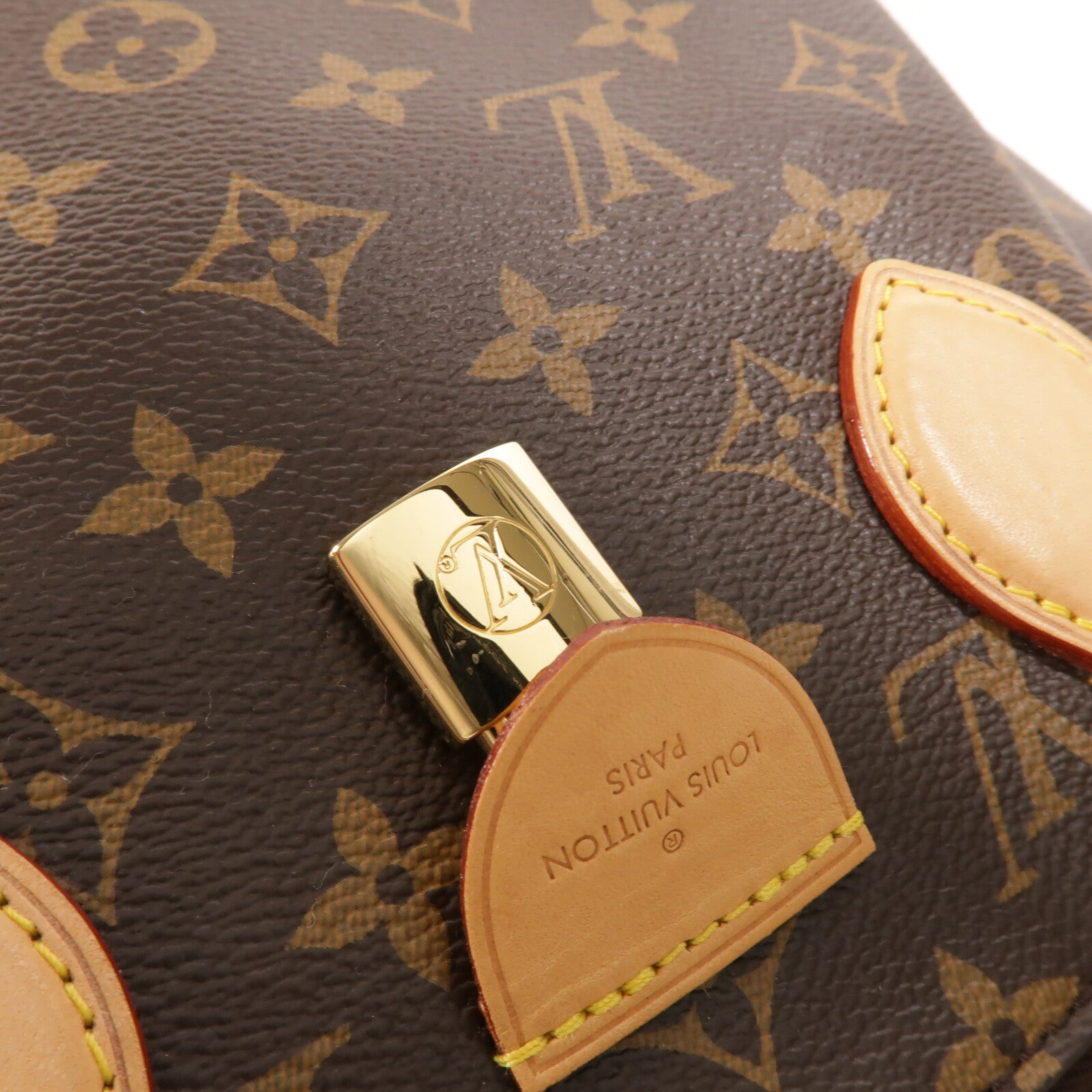 LOUIS VUITTON Monogram Rivoli PM手挽肩背兩用袋棕色