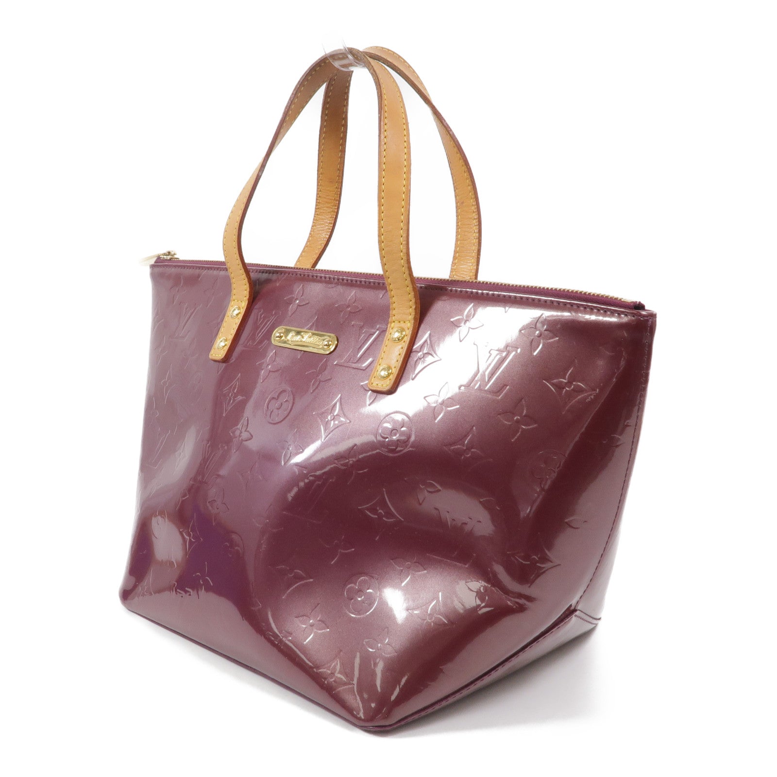 LOUIS VUITTON Monogram Vernis Bellevue手挽袋
