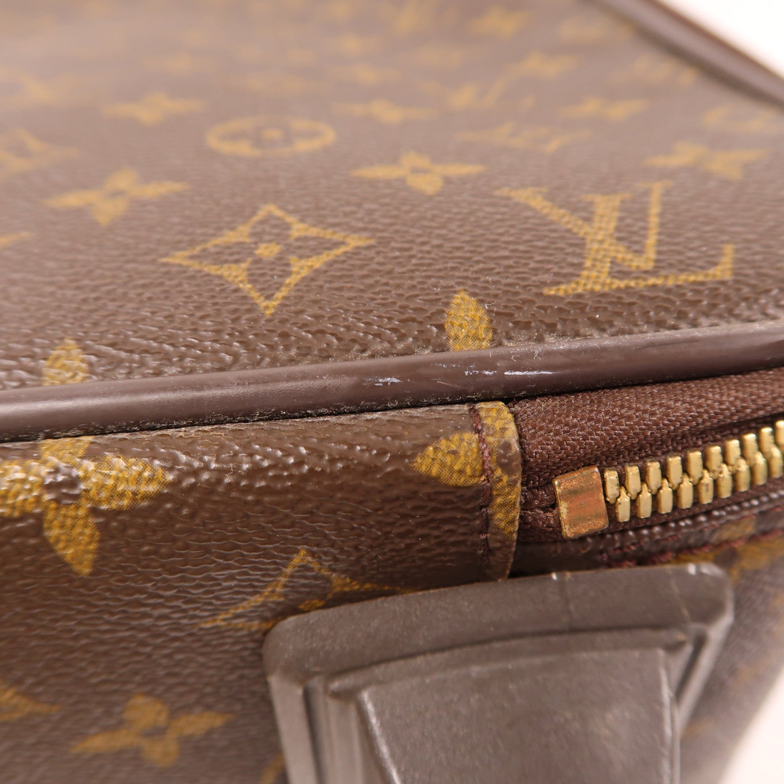 LOUIS VUITTON 【激減優惠】Monogram Pegase 50金扣行李箱