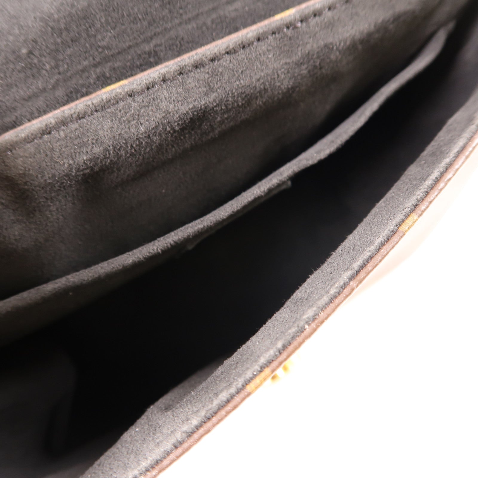 LOUIS VUITTON Monogram Locky BB金扣手挽肩背兩用袋棕色/黑色