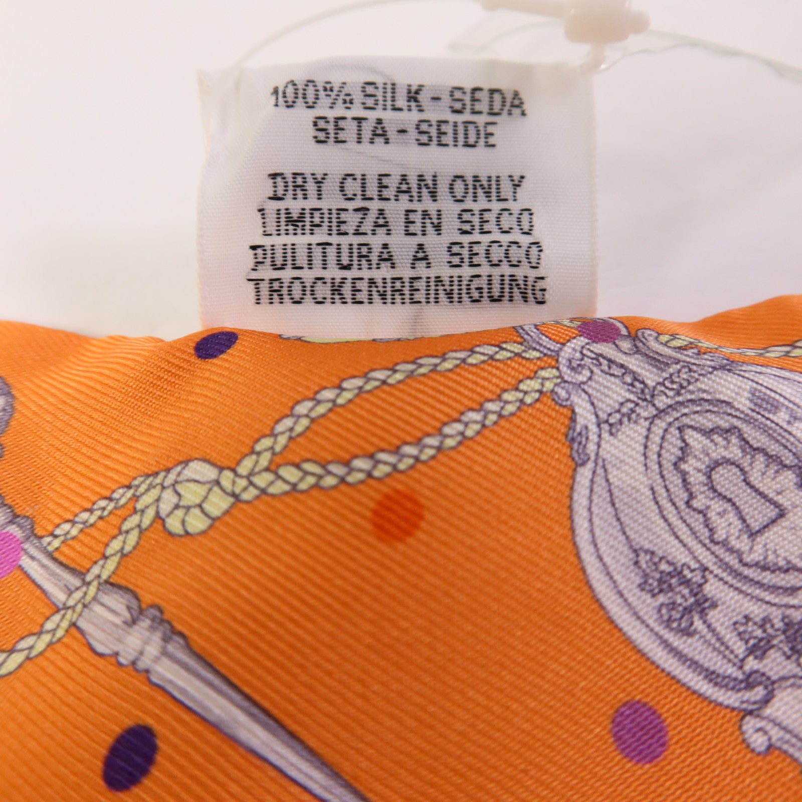 HERMES 絲質Twilly絲巾