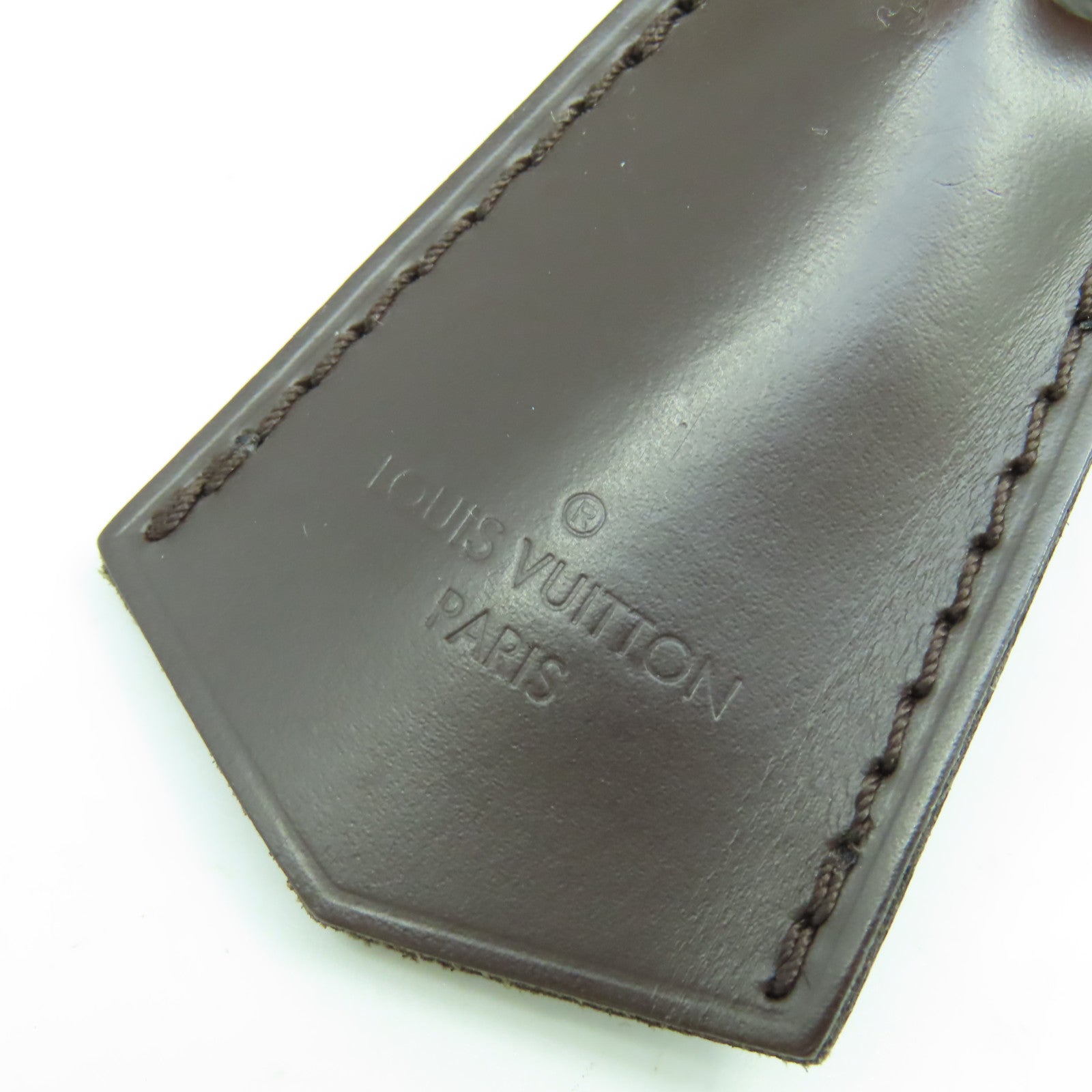 LOUIS VUITTON 【激減優惠】Damier Ebene Duomo金扣手挽袋啡色