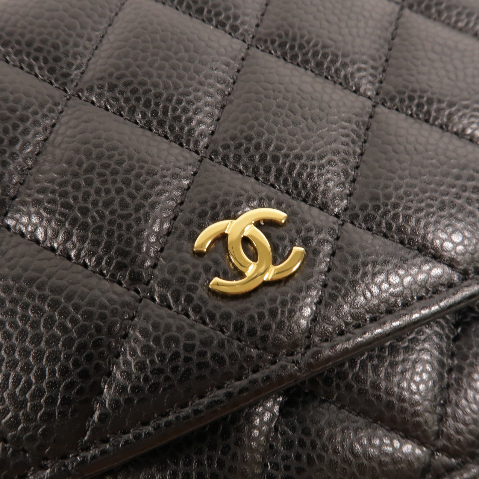 CHANEL 牛皮皮革WOC Wallet On Chain鏈帶肩背袋