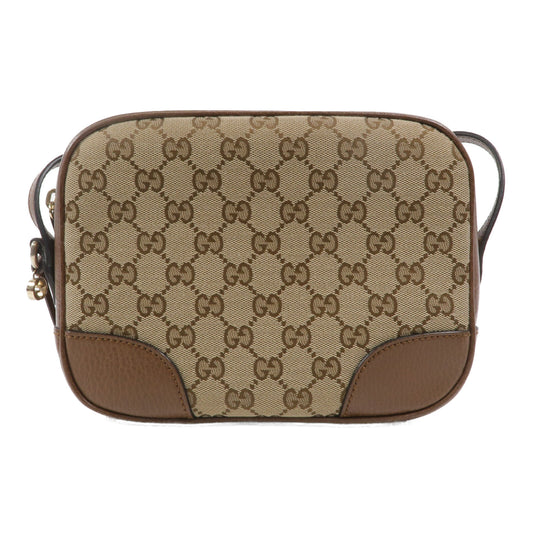 GUCCI 帆布Mini Bree Messenger Bag肩背袋