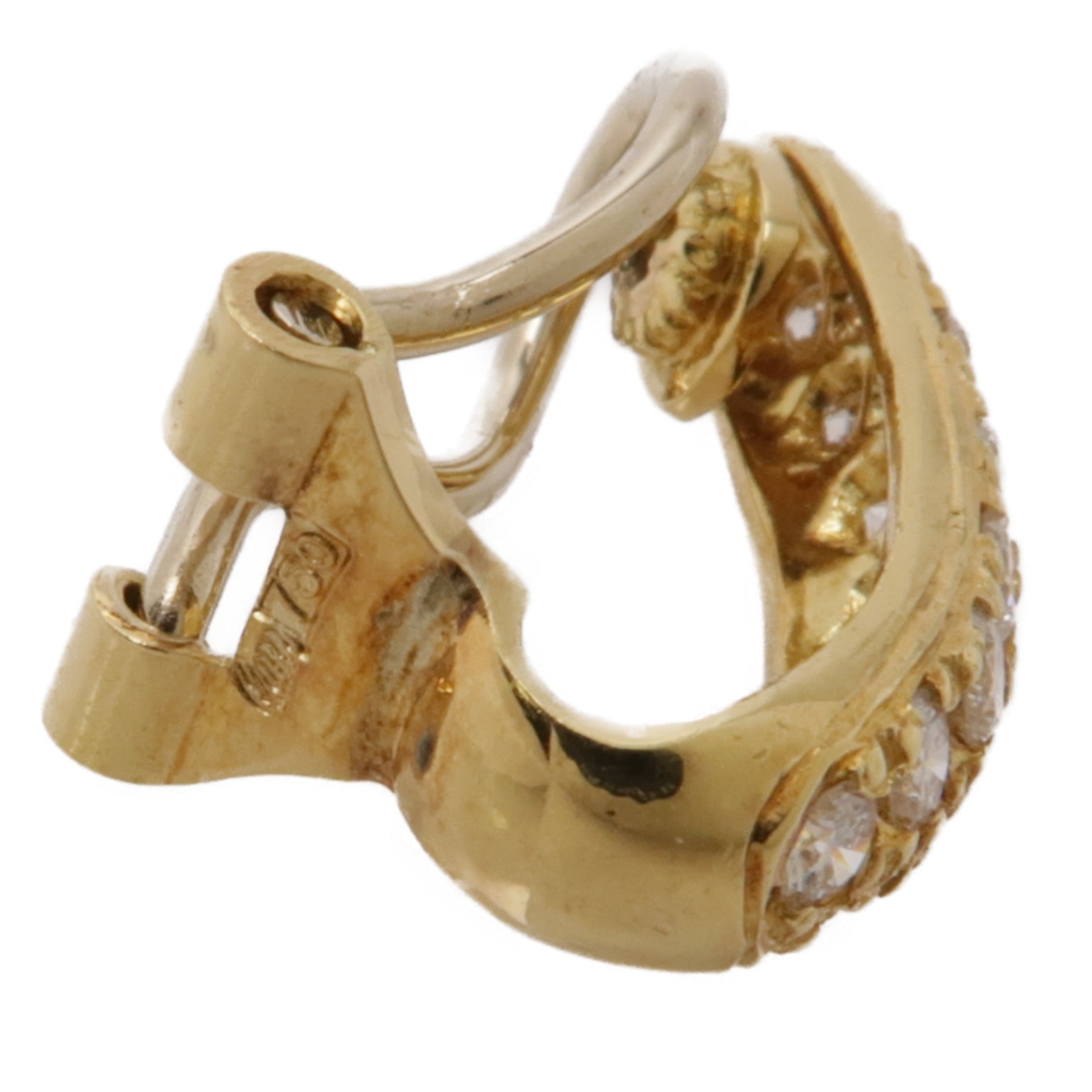 JEWELRY 18K黃金Diamond Earrings鑽石耳環