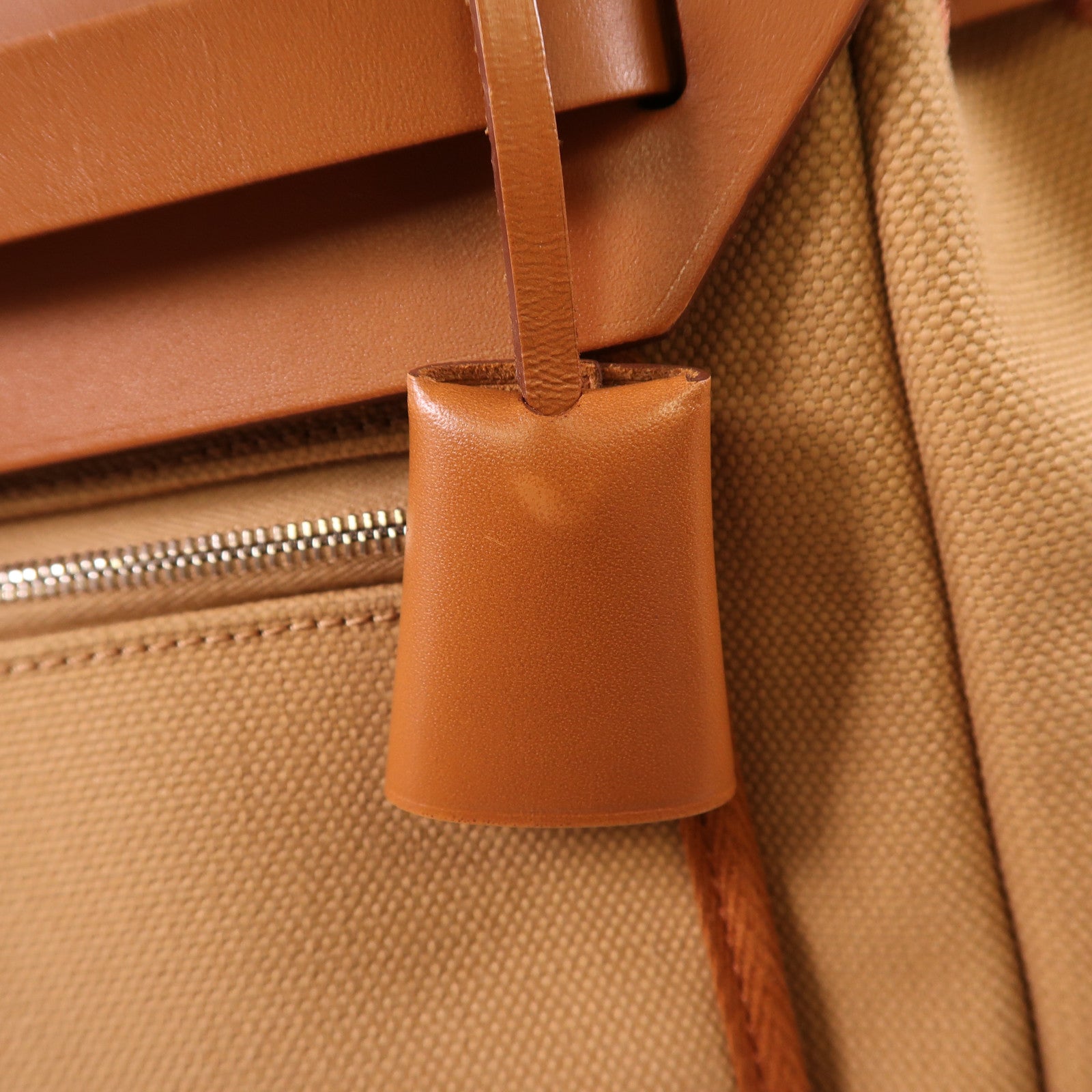 HERMES 帆布Herbag PM手挽肩背兩用袋Chai