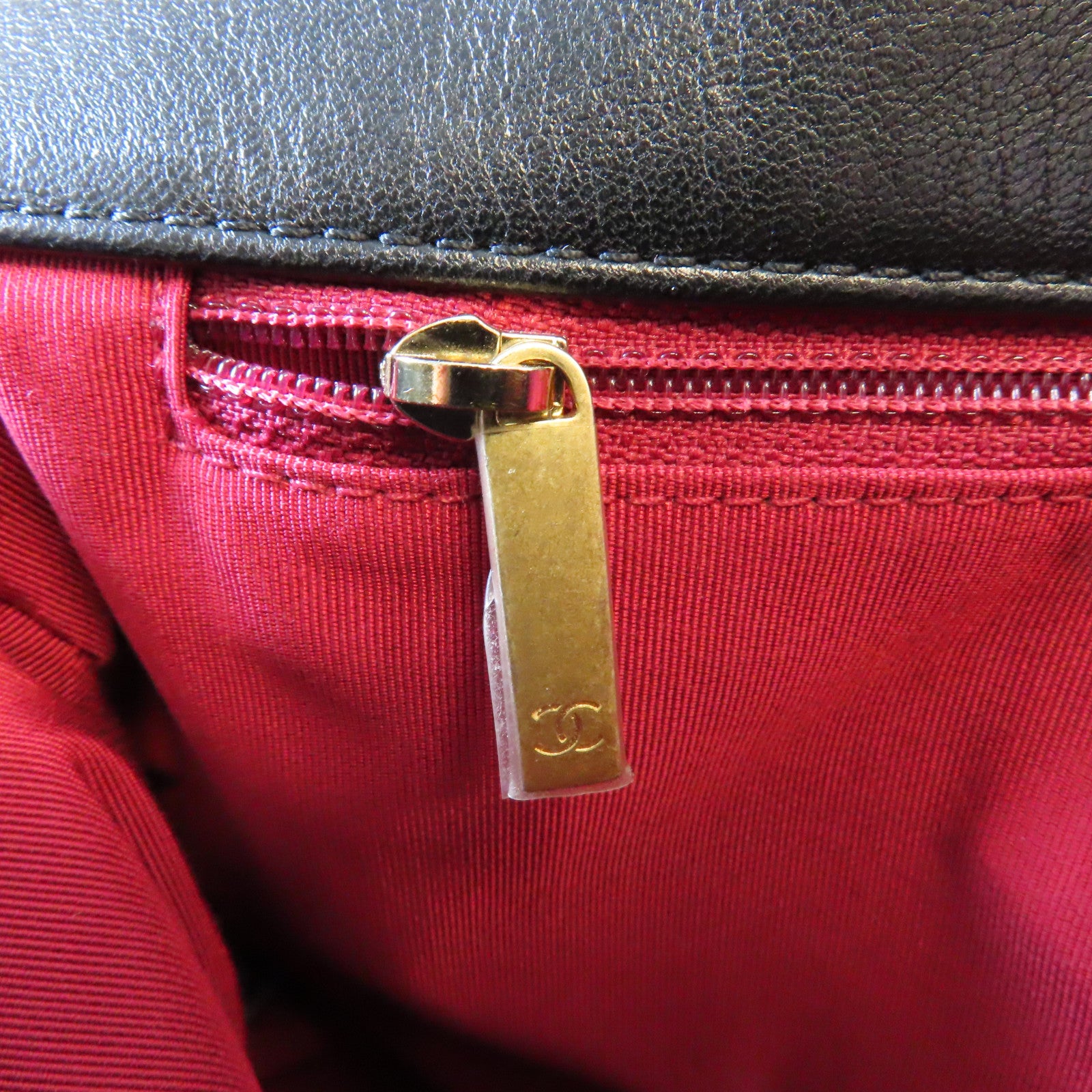 CHANEL 【激減優惠】菱格羊皮皮革Chain Shoulder Bag金扣手挽肩背兩用袋黑色