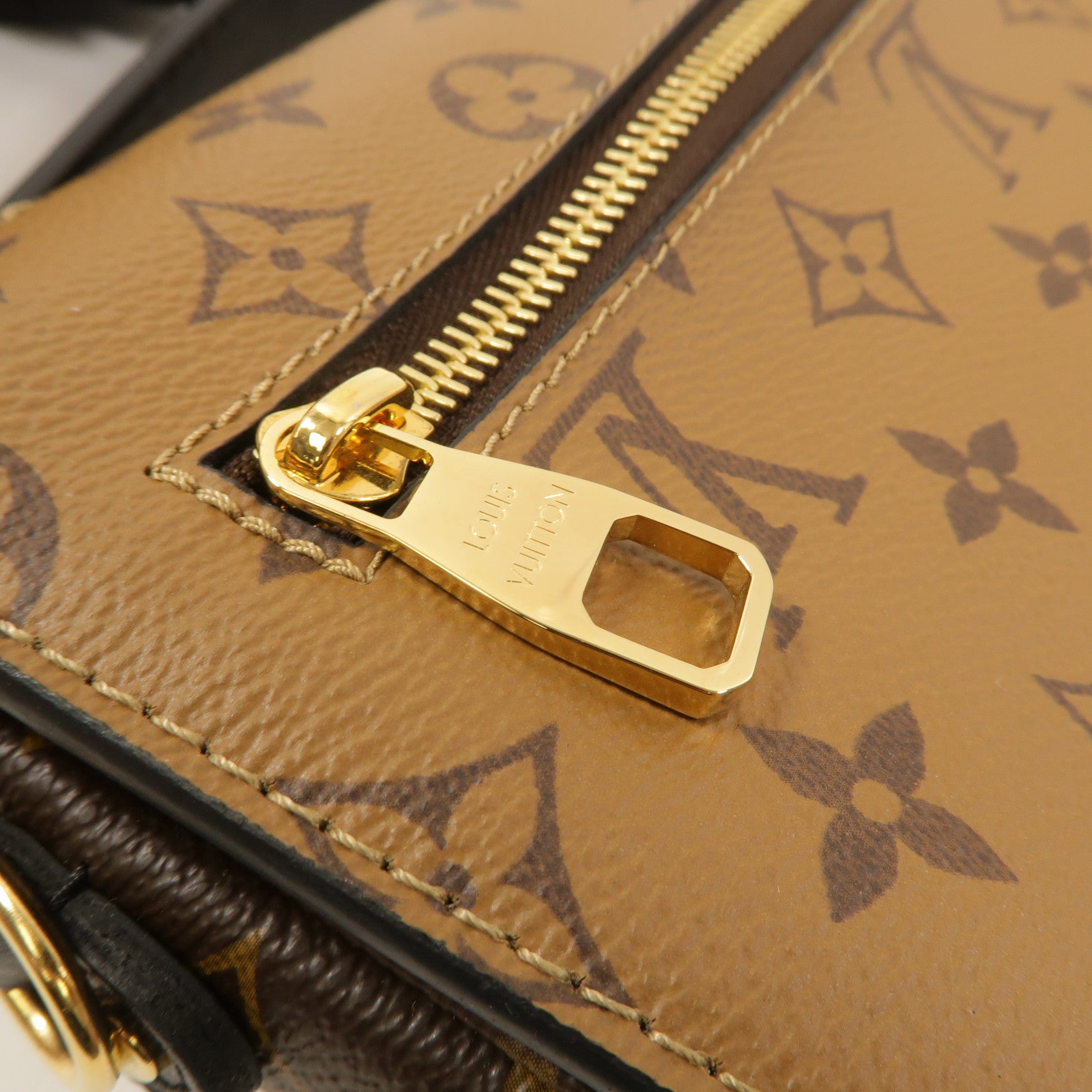 LOUIS VUITTON Monogram Reverse Pochette Metis手挽肩背兩用袋