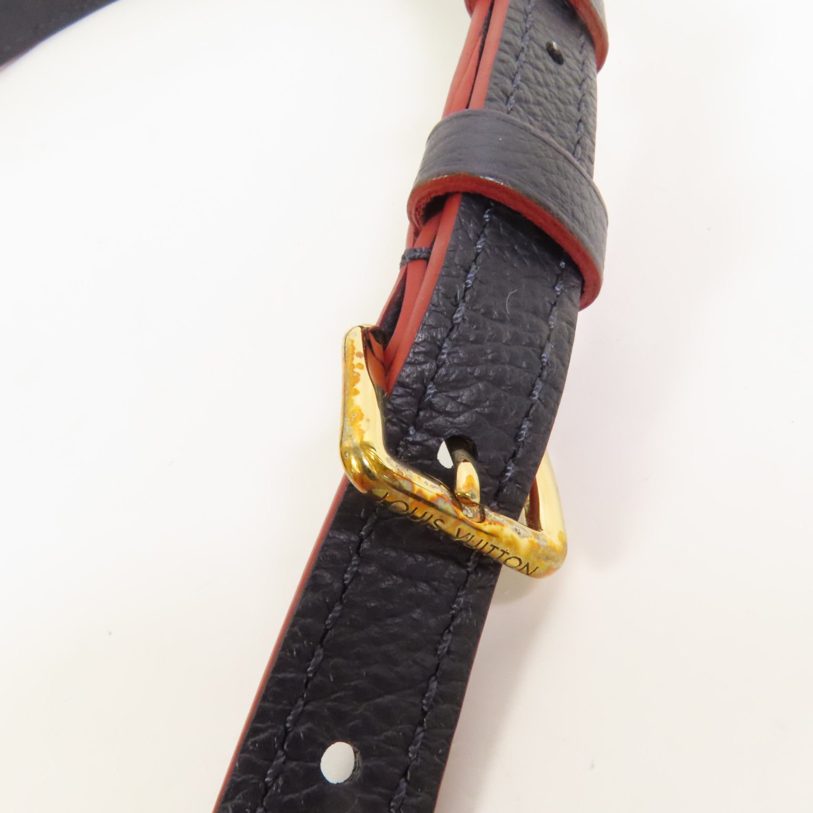 LOUIS VUITTON Monogram Empreinte Blanche BB金扣手挽肩背兩用袋