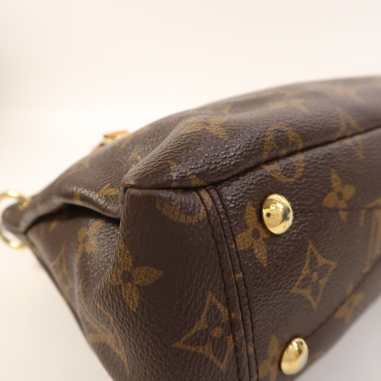 LOUIS VUITTON Monogram Pallas BB金扣手挽肩背兩用袋