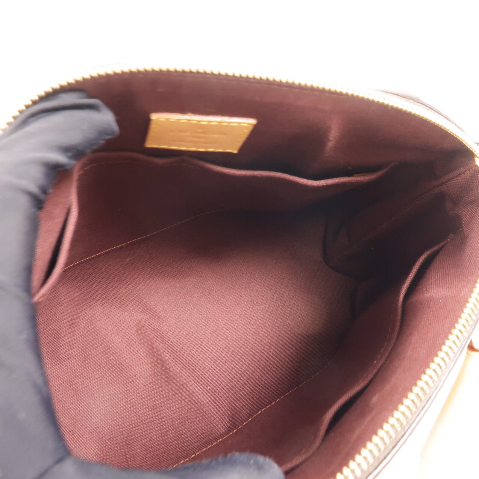 LOUIS VUITTON Monogram Rivoli PM手挽肩背兩用袋棕色