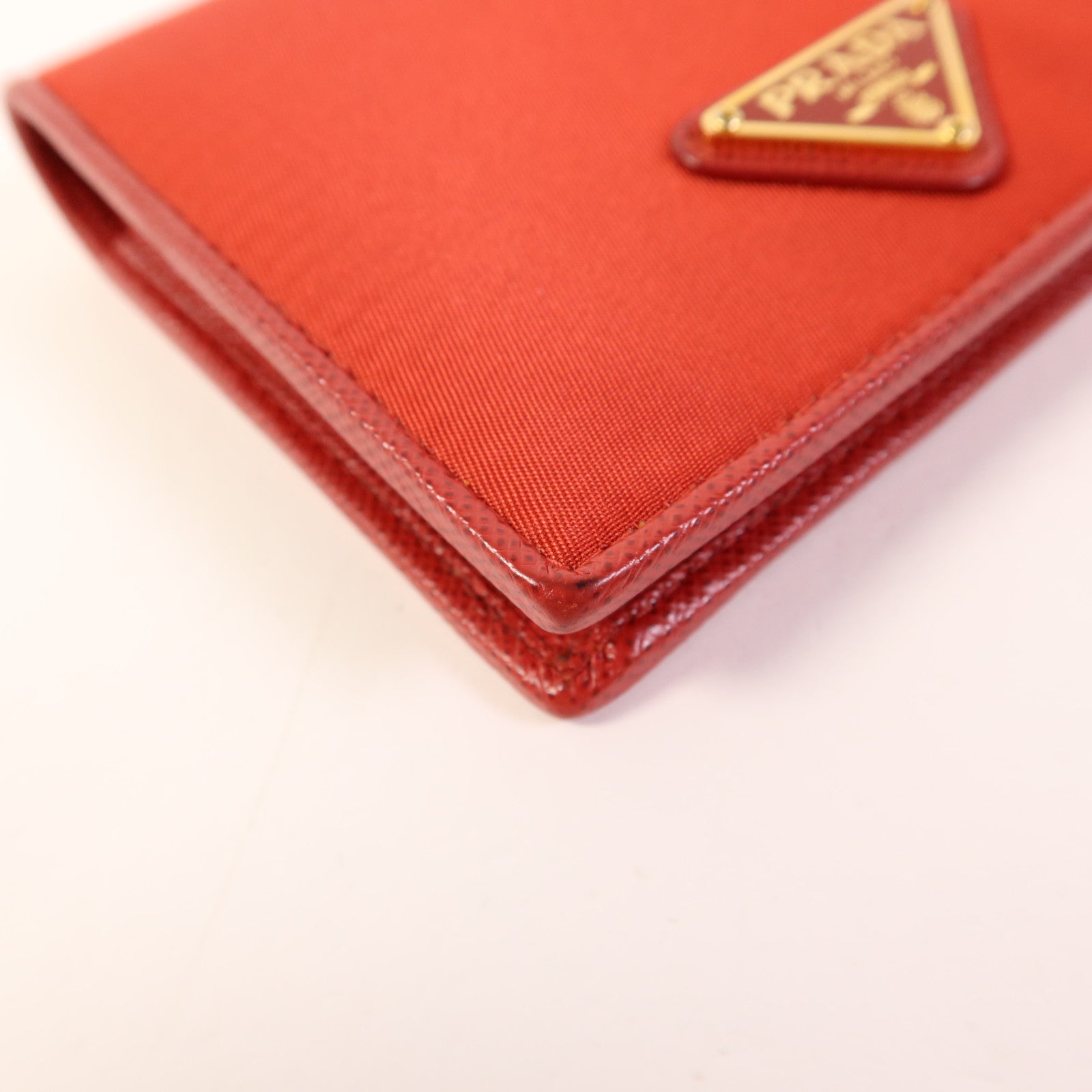 PRADA 尼龍Vitello Move金扣錢包