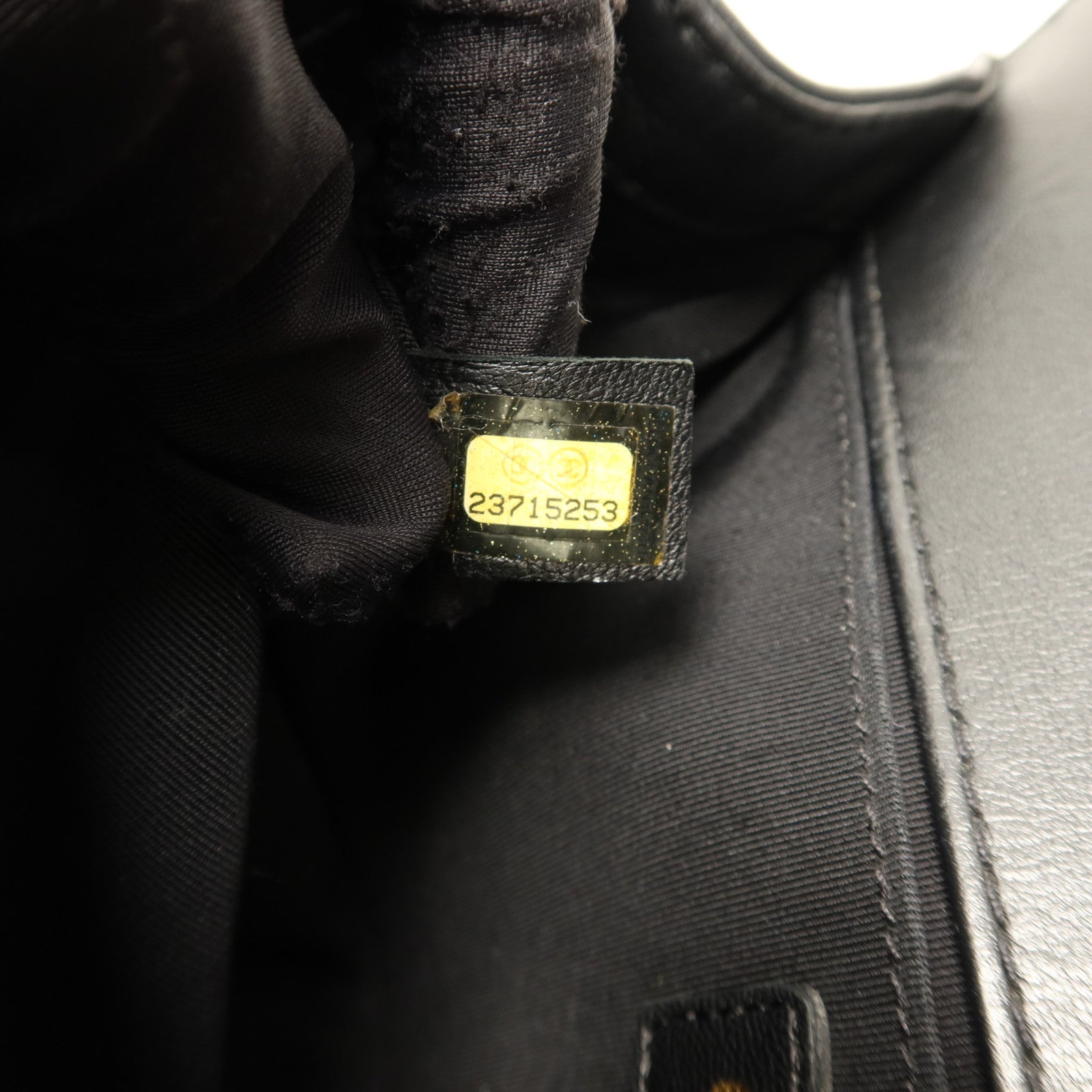 CHANEL 牛皮皮革Boy 25金扣鏈帶手挽肩背兩用袋
