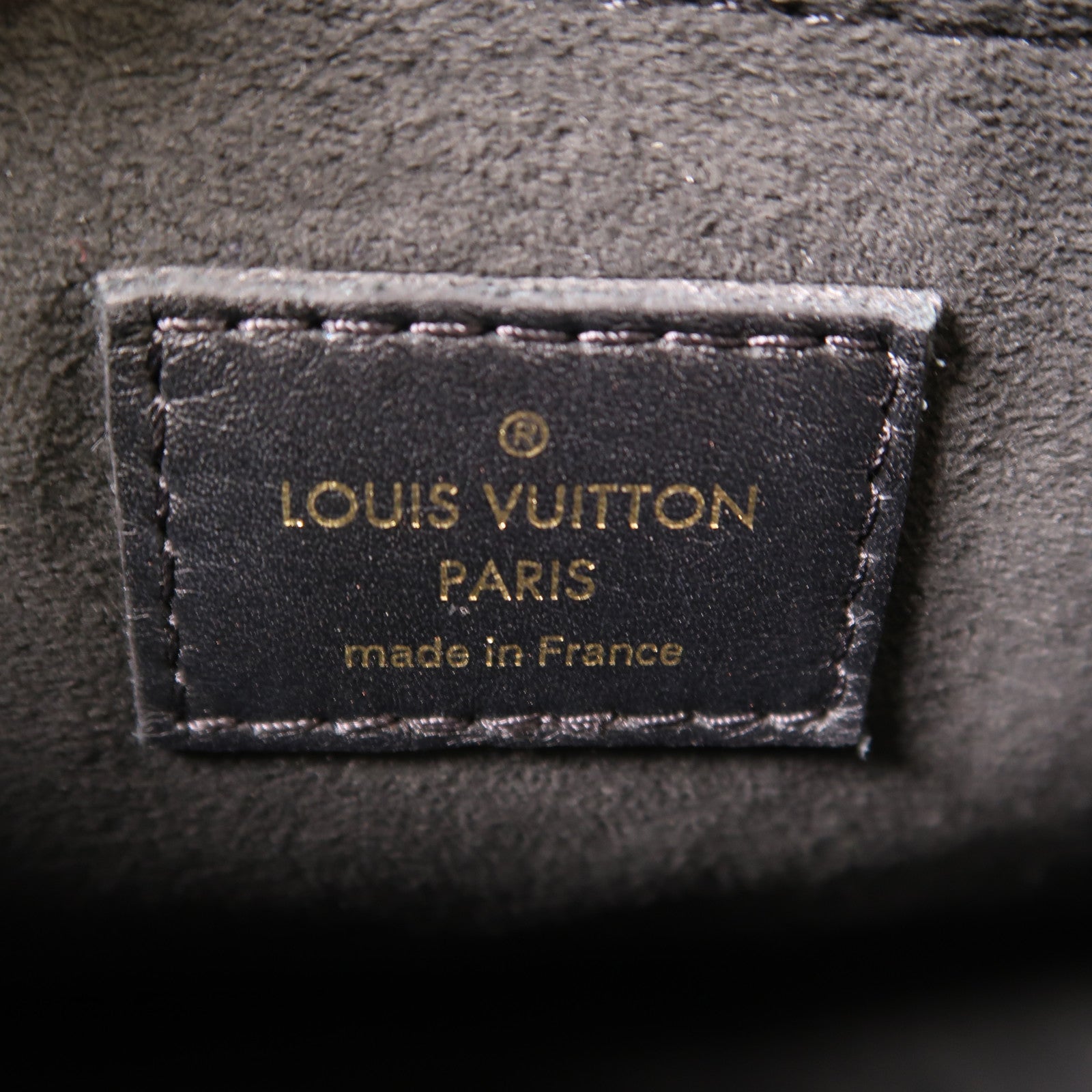 LOUIS VUITTON Monogram Locky BB金扣手挽肩背兩用袋棕色/黑色