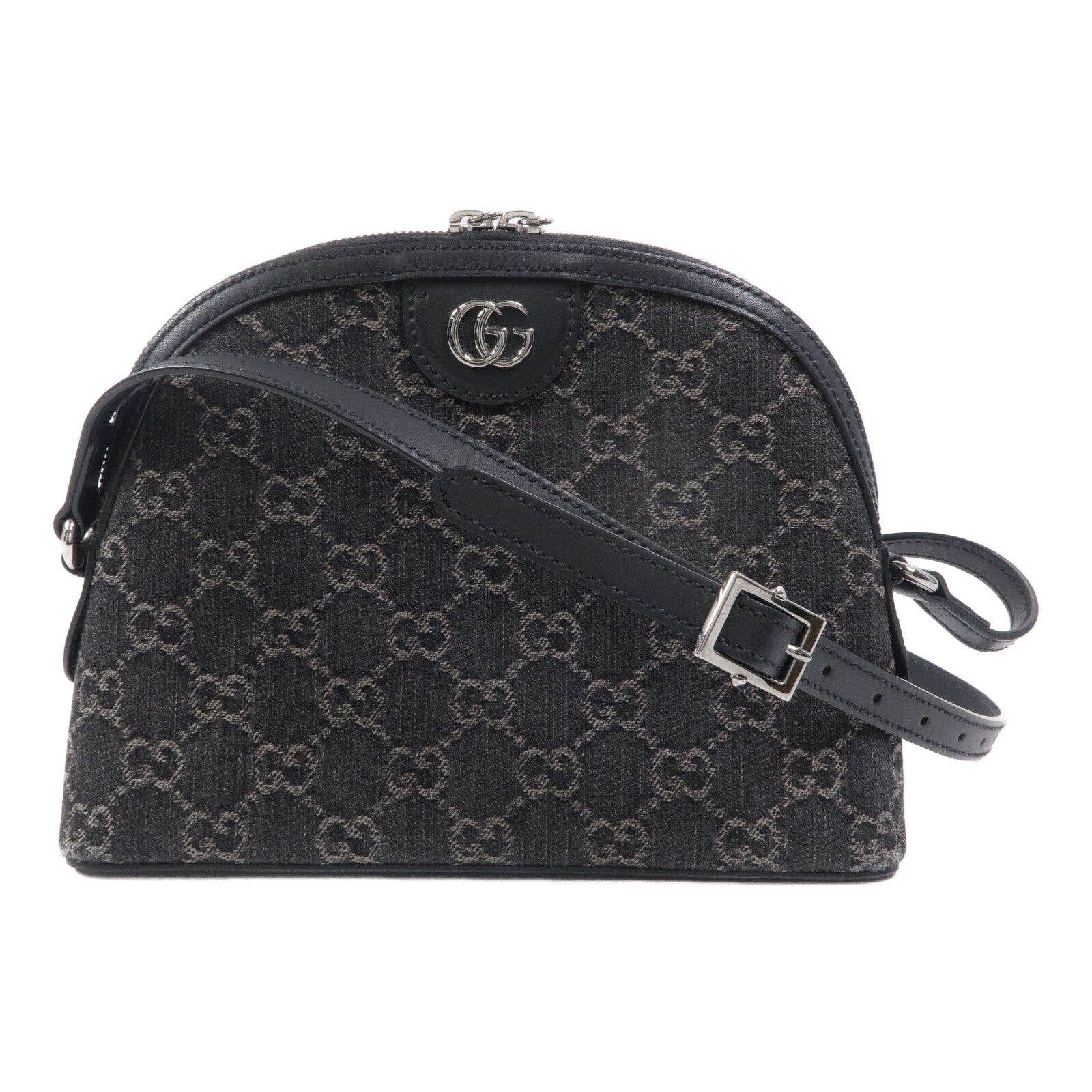 GUCCI 牛仔布Ophidia GG肩背袋