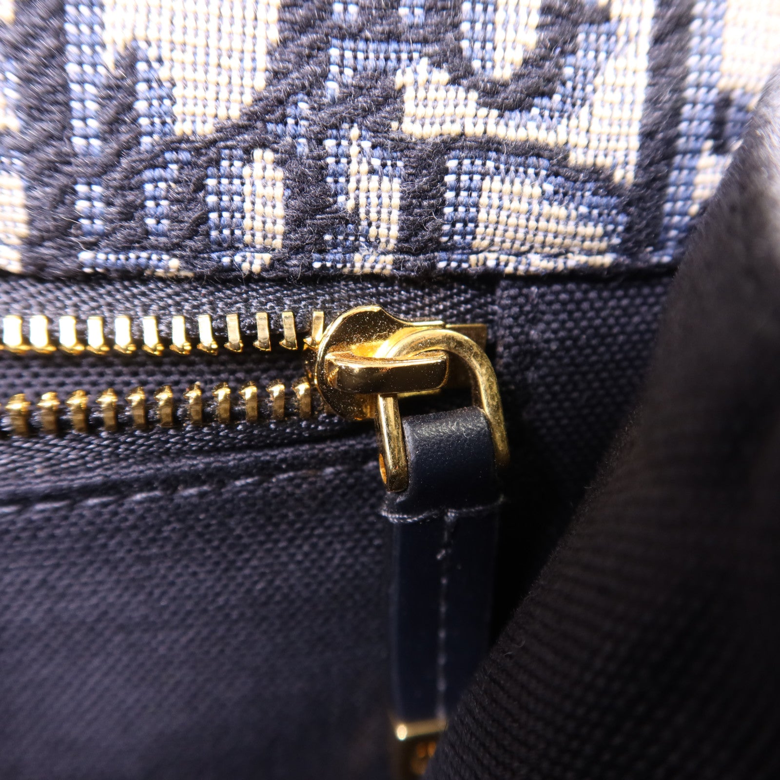Dior 帆布30 Montaigne Chain Bag金扣鏈帶肩背袋