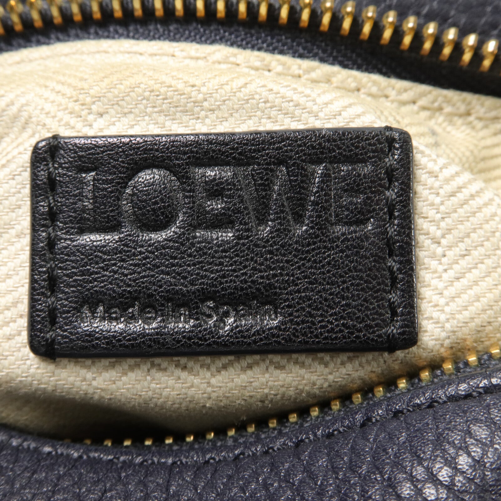 LOEWE 牛皮皮革Puzzle Small手挽肩背兩用袋