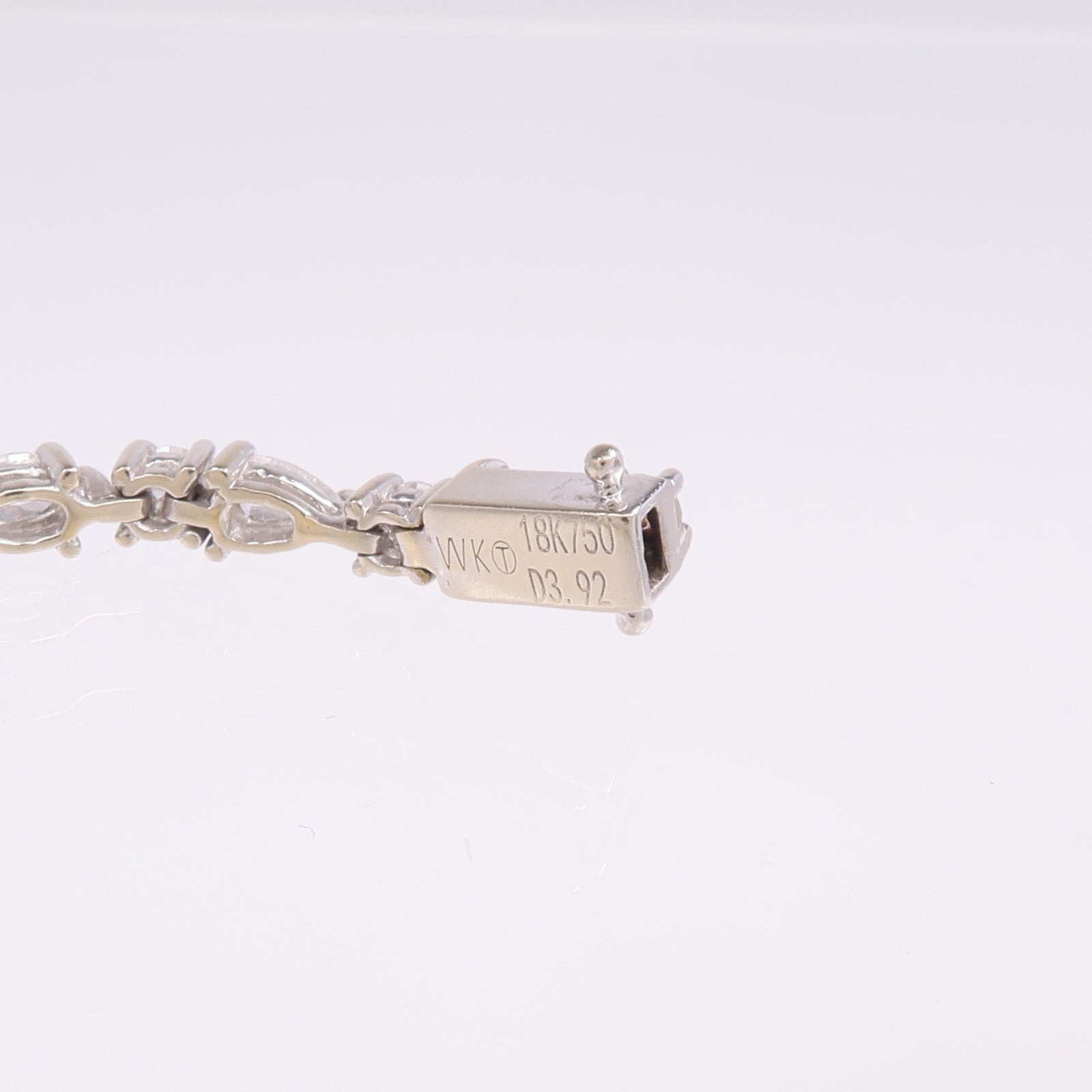 JEWELRY 18K白金Diamond Bracelet鑽石手鏈