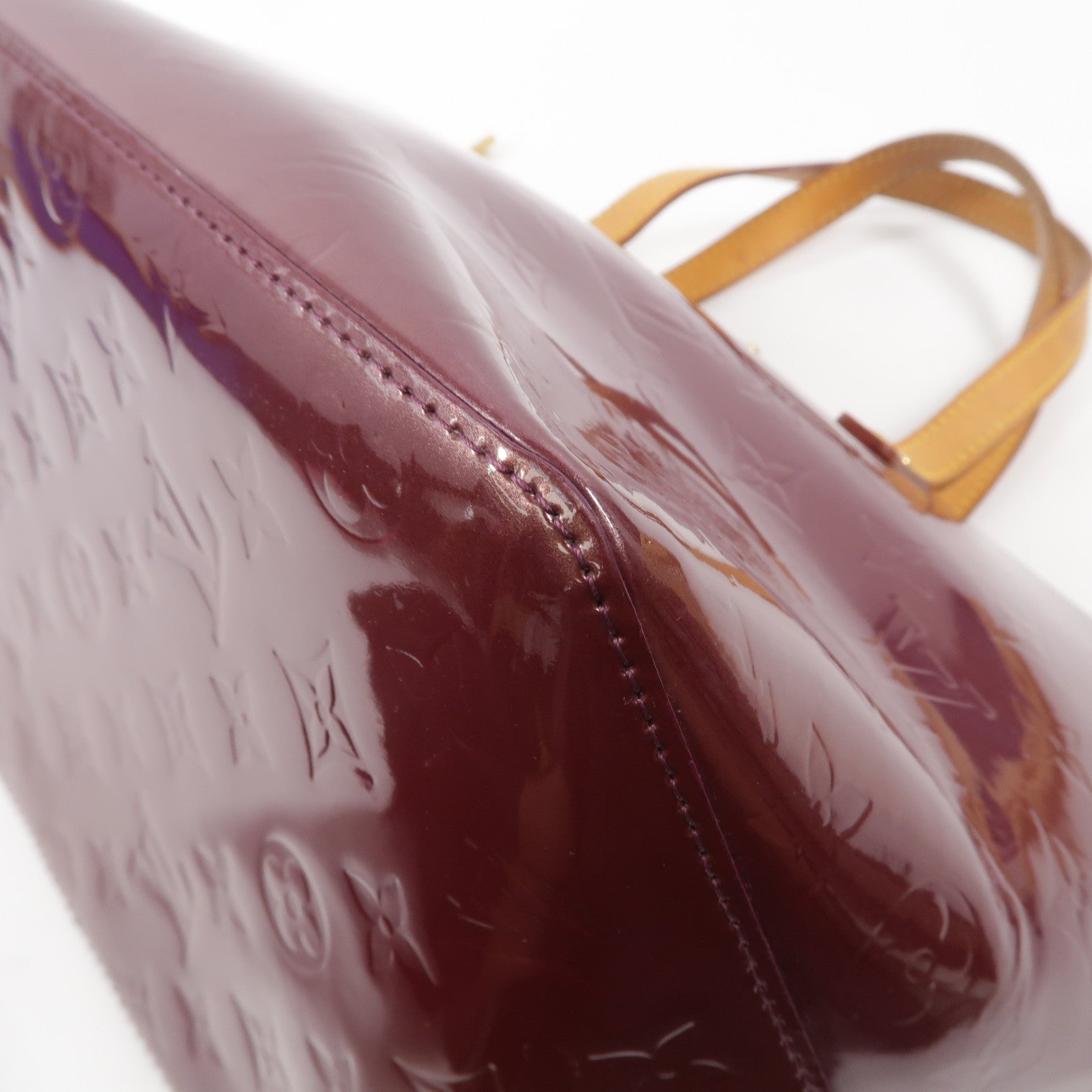 LOUIS VUITTON Monogram Vernis Bellevue手挽袋