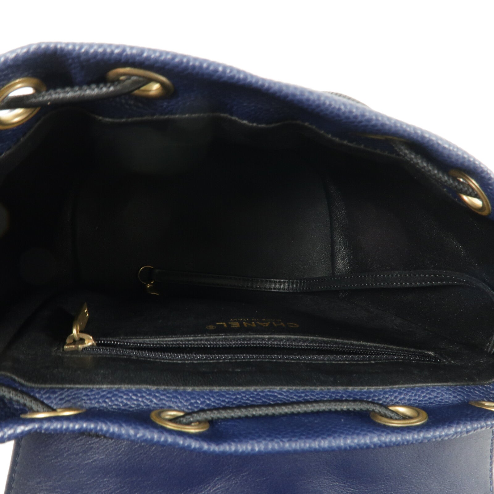 CHANEL 牛皮皮革CC Filigree Backpack鏈帶背包