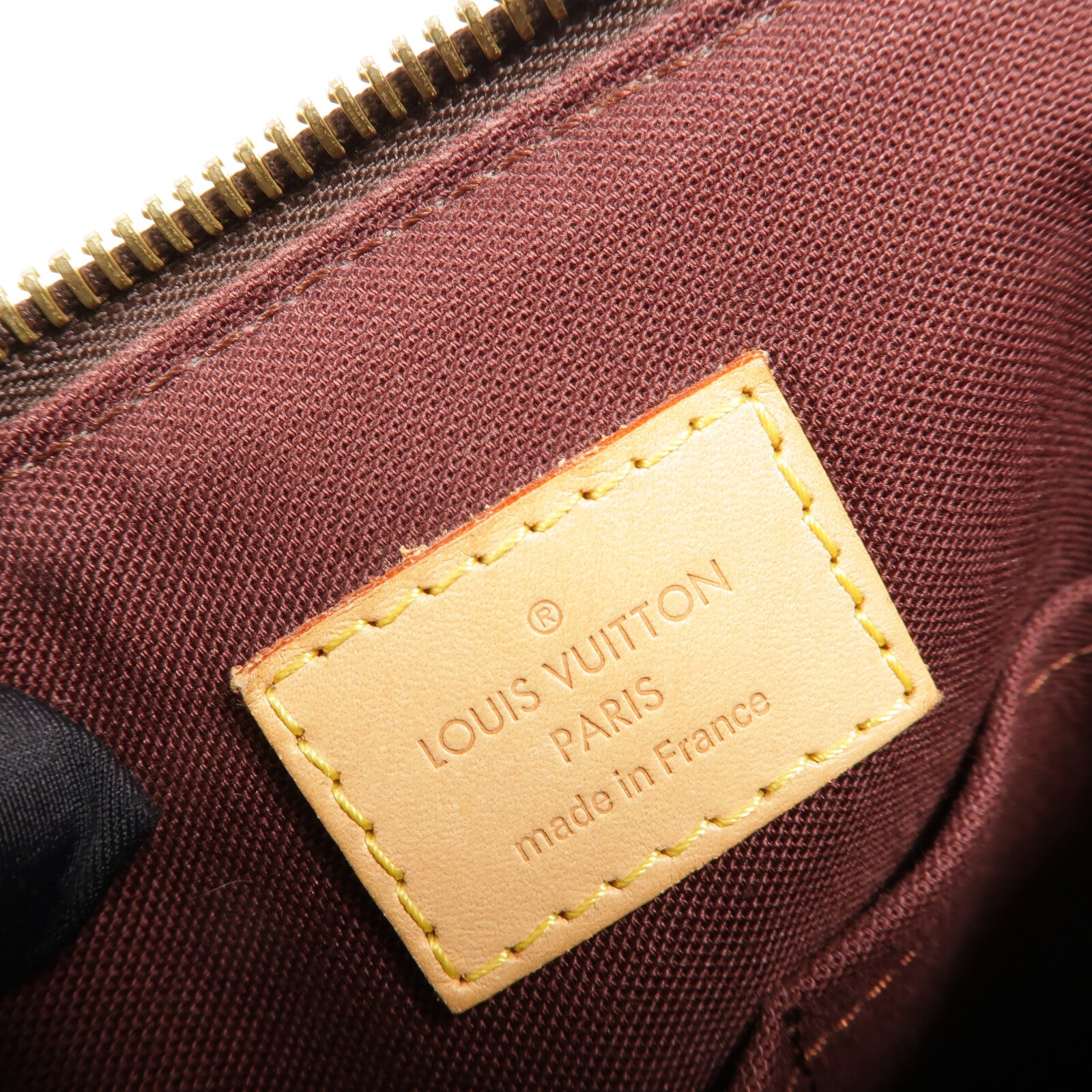 LOUIS VUITTON Monogram Rivoli PM手挽肩背兩用袋棕色
