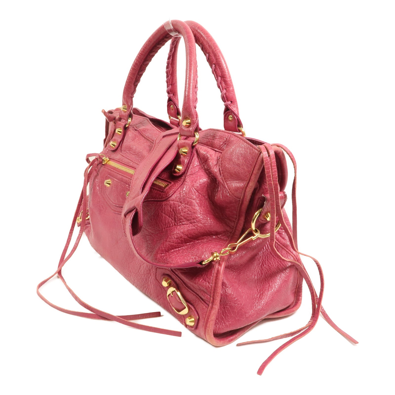 BALENCIAGA 羊皮皮革Classic City手挽肩背兩用袋