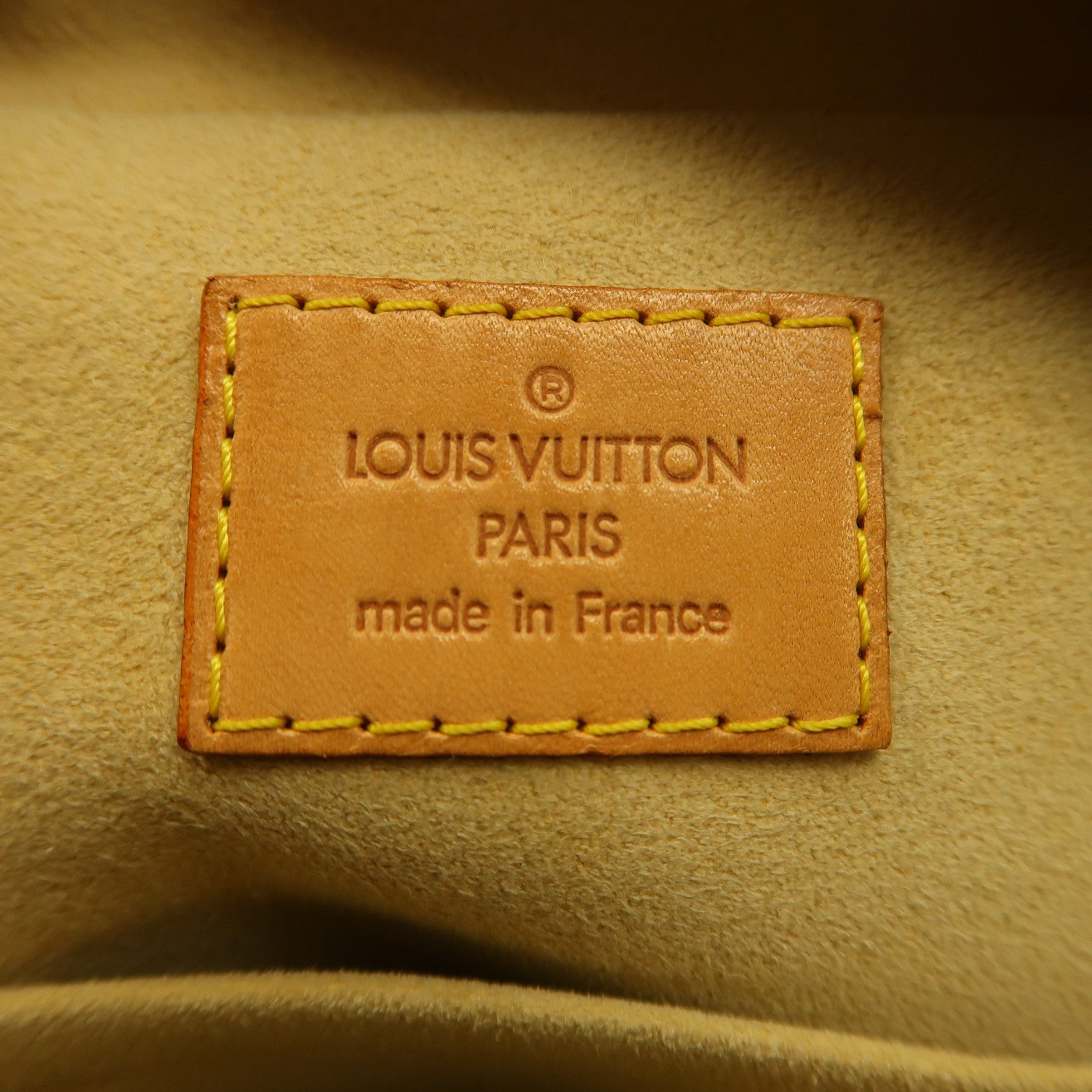 LOUIS VUITTON Monogram Manhattan PM金扣手挽袋啡色