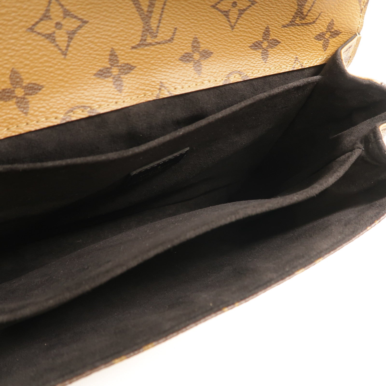LOUIS VUITTON Monogram Reverse Pochette Metis手挽肩背兩用袋