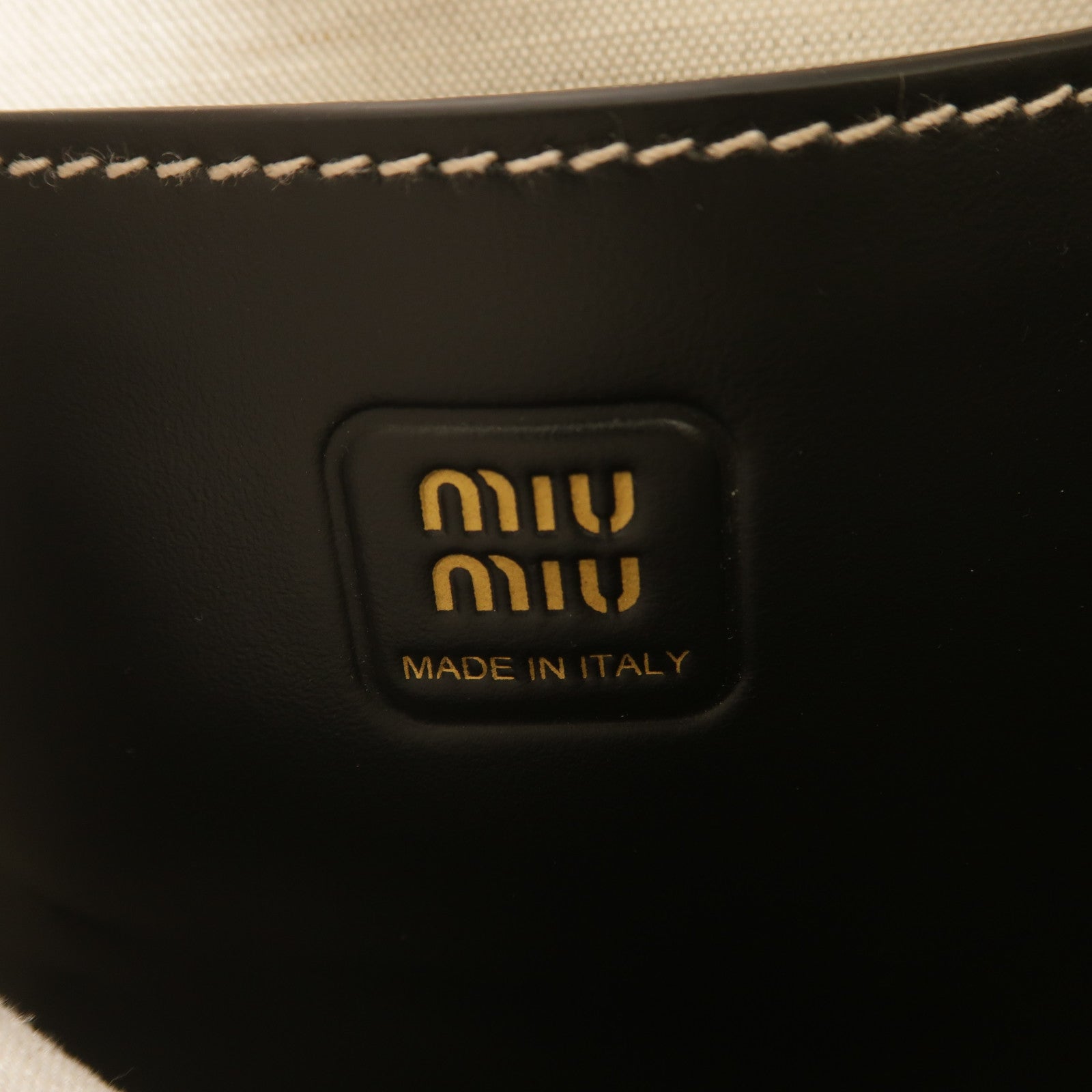 Miu Miu 牛皮皮革Ivy Mini手挽肩背兩用袋