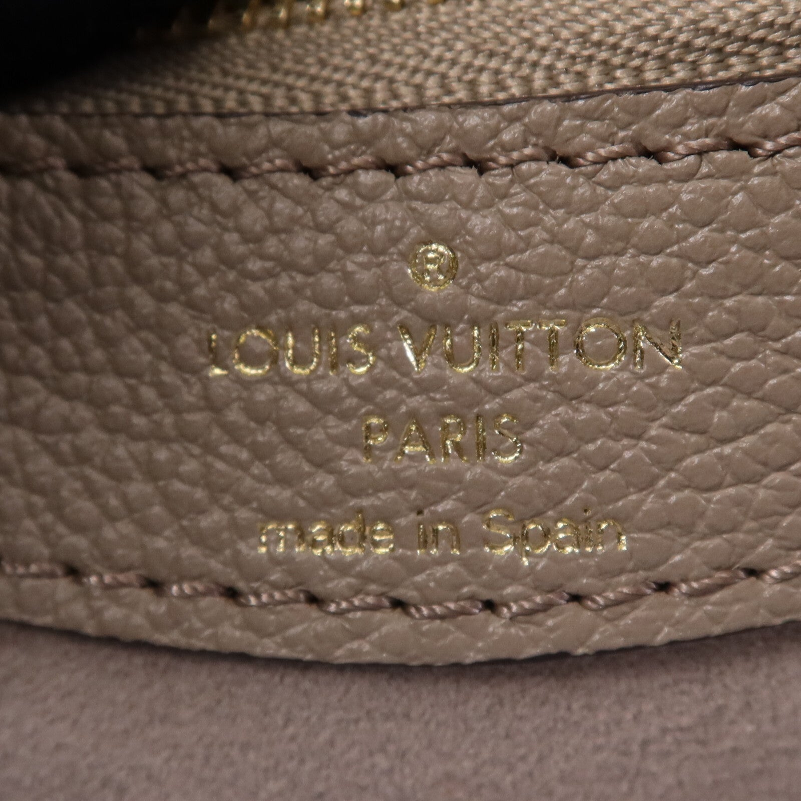 LOUIS VUITTON Monogram Empreinte Diane PM金扣手挽肩背兩用袋