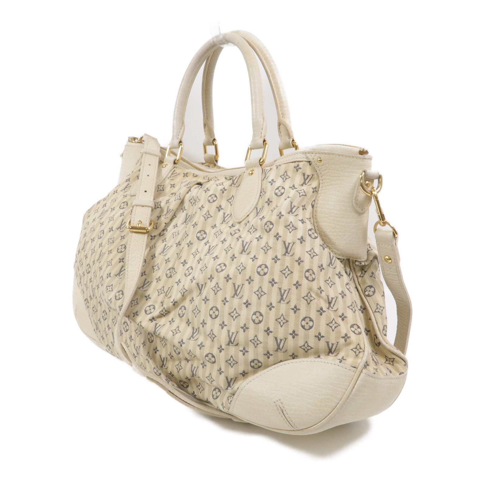 LOUIS VUITTON Monogram Mini Lin Marina GM手挽肩背兩用袋