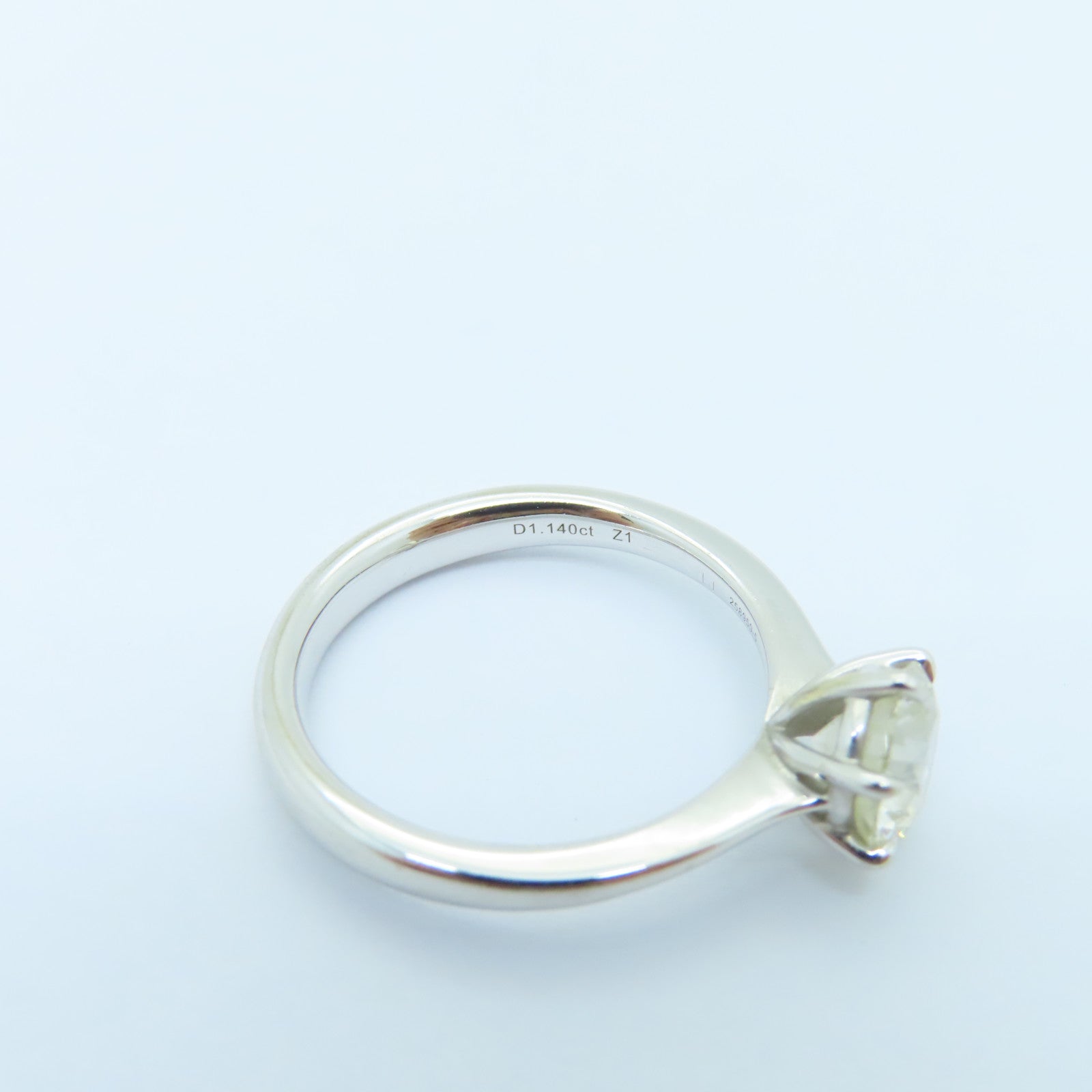 JEWELRY 【激減優惠】18K白金Diamond Ring 1.14ct鑽石戒指US#6