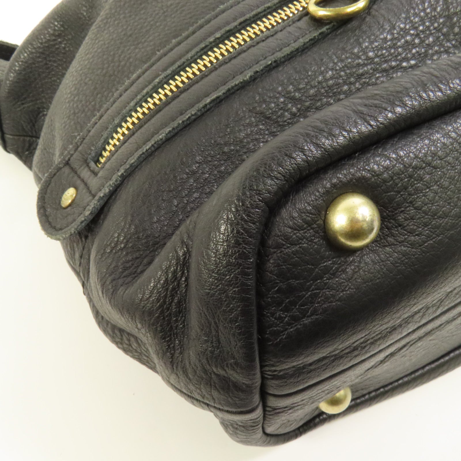 SEE BY CHLOE 牛皮皮革2 Way Shoulder金扣手挽肩背兩用袋