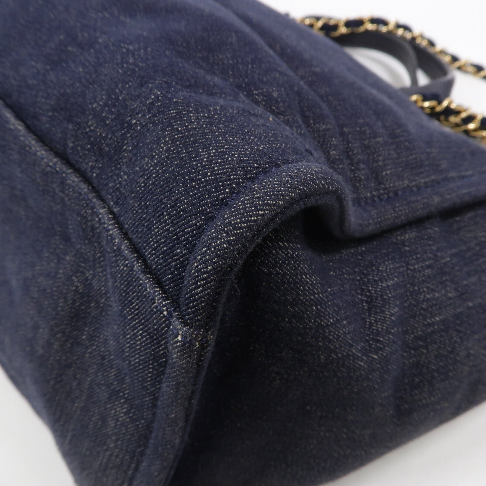 CHANEL 帆布Deauville Tote手挽肩背兩用袋