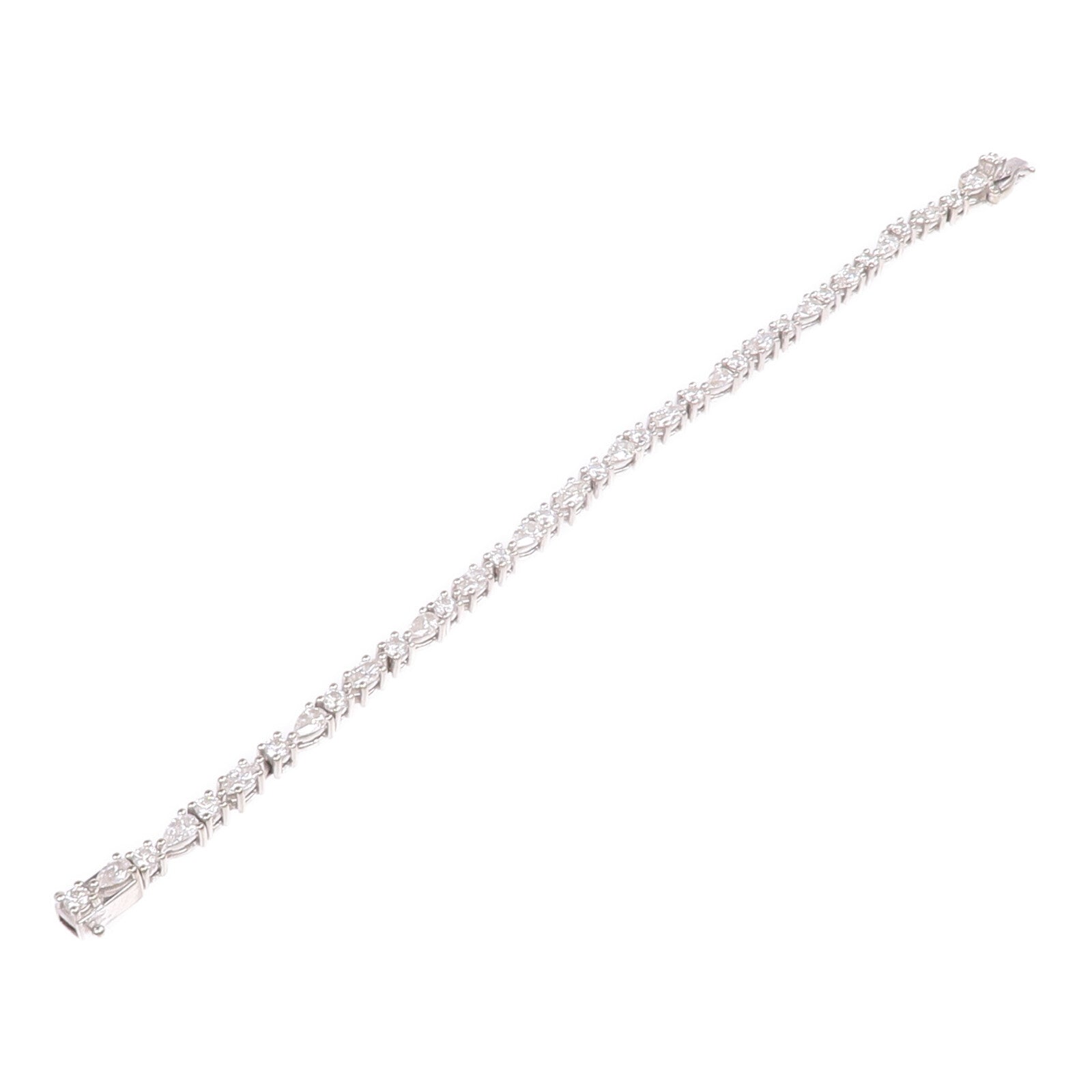 JEWELRY 【激減優惠】18K白金Diamond Bracelet鑽石手鏈