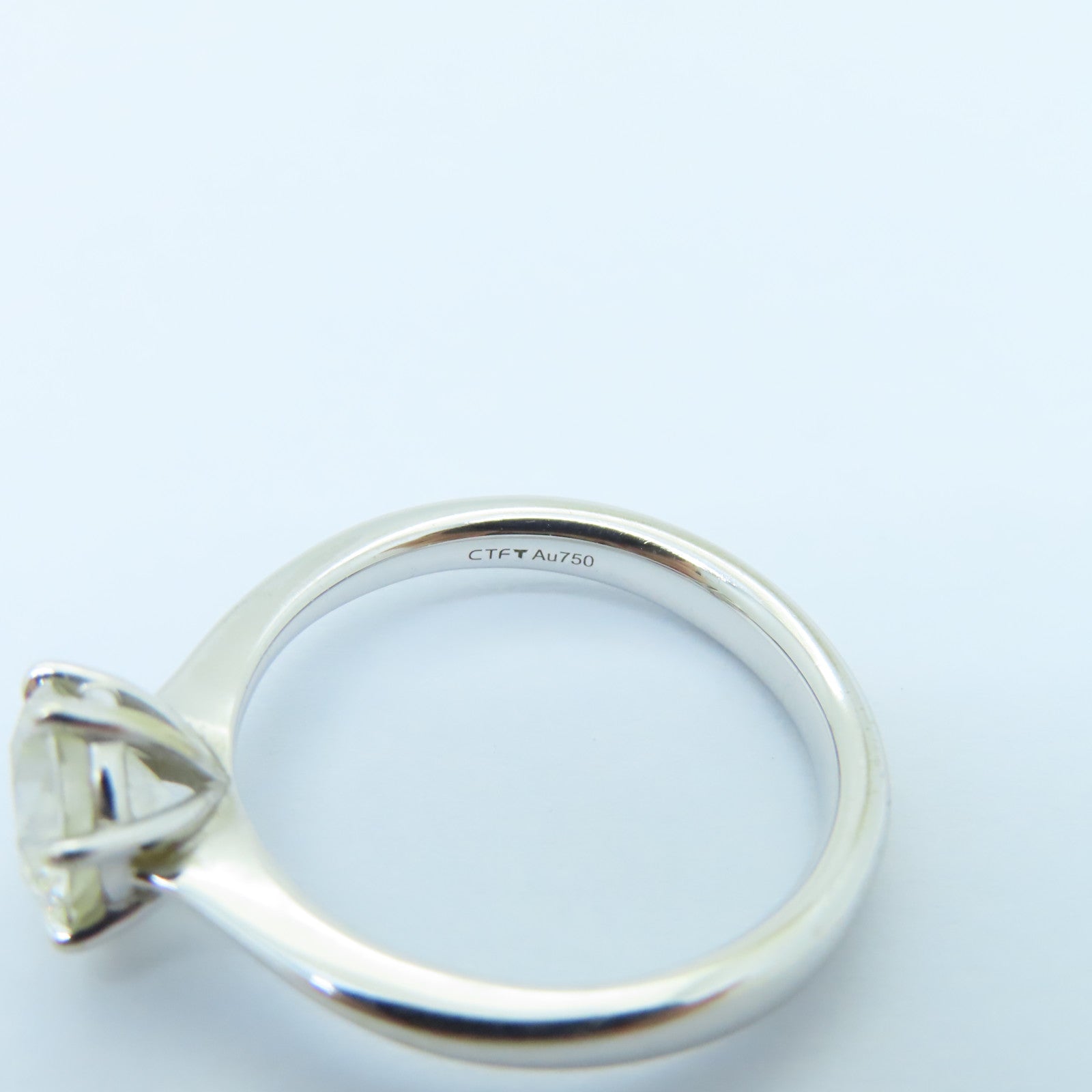 JEWELRY 【激減優惠】18K白金Diamond Ring 1.14ct鑽石戒指US#6