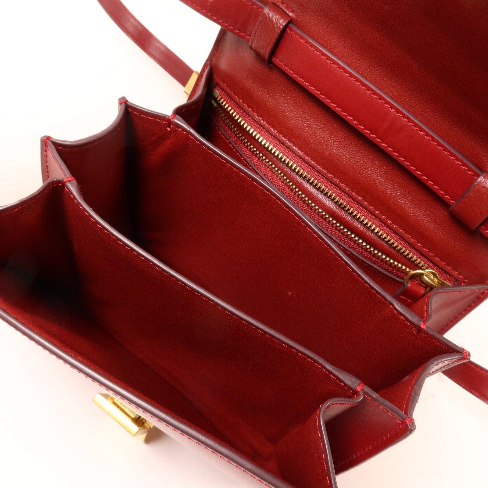 CELINE 牛皮皮革Classic Box Small肩背袋